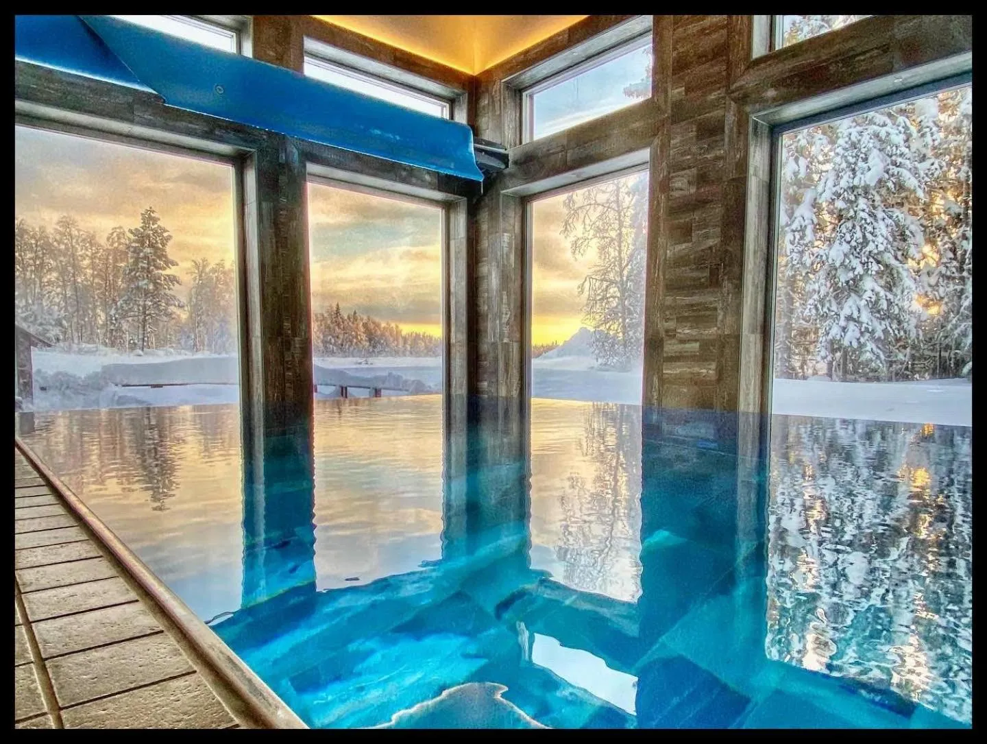 Pool view in Big River Camp Hotel & Spa