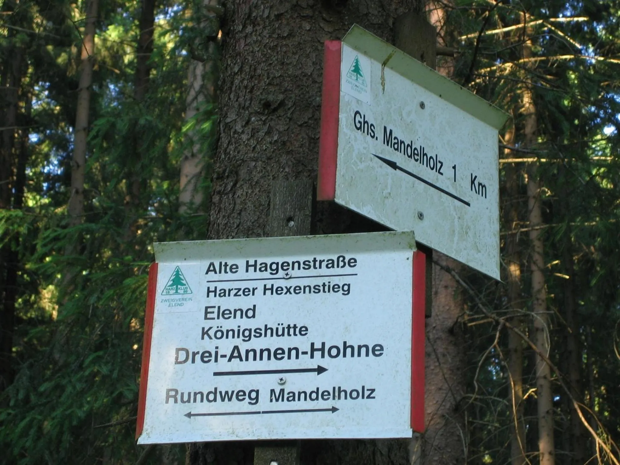 Logo/Certificate/Sign in Hotel Grüne Tanne Mandelholz