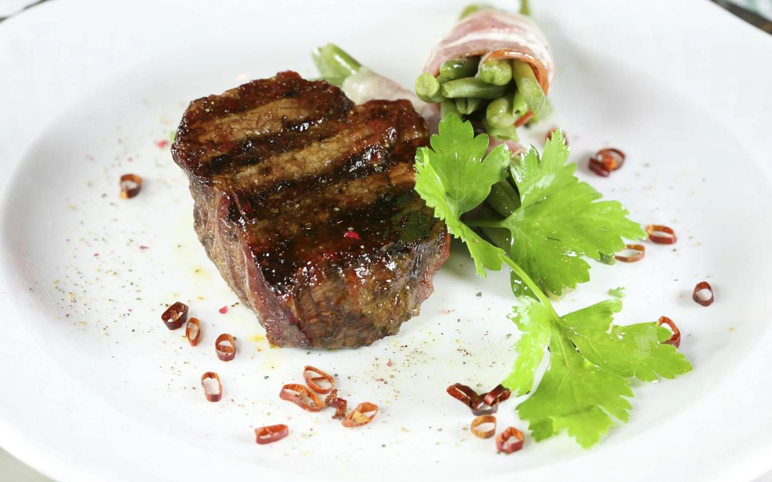 Food close-up in Hotel Grüne Tanne Mandelholz