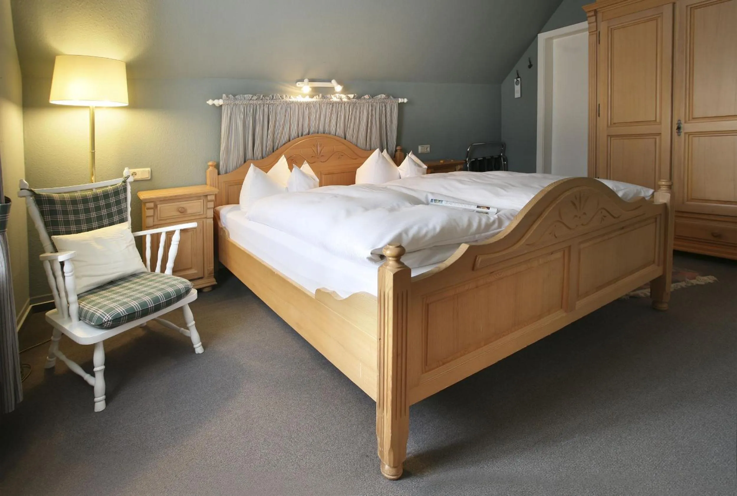 Photo of the whole room, Bed in Hotel Grüne Tanne Mandelholz