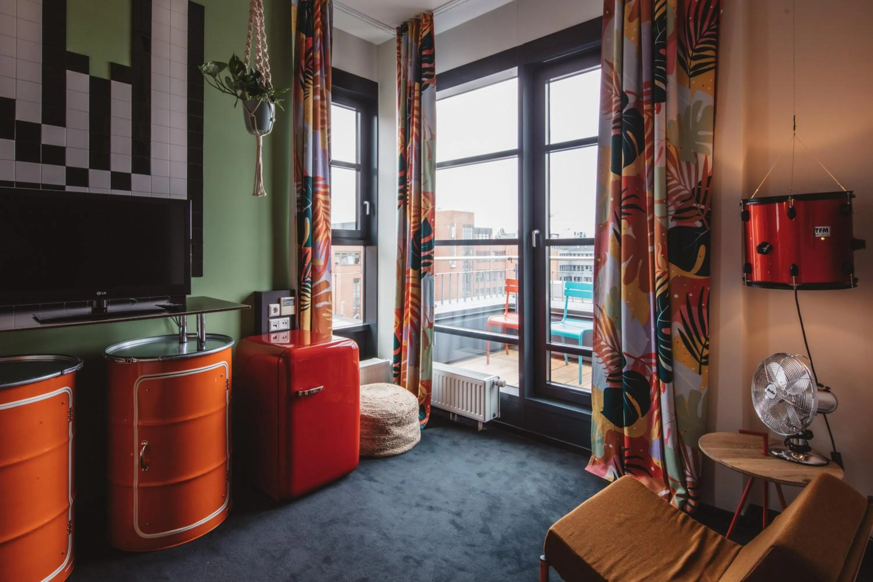 Balcony/Terrace in Superbude Hamburg Altona