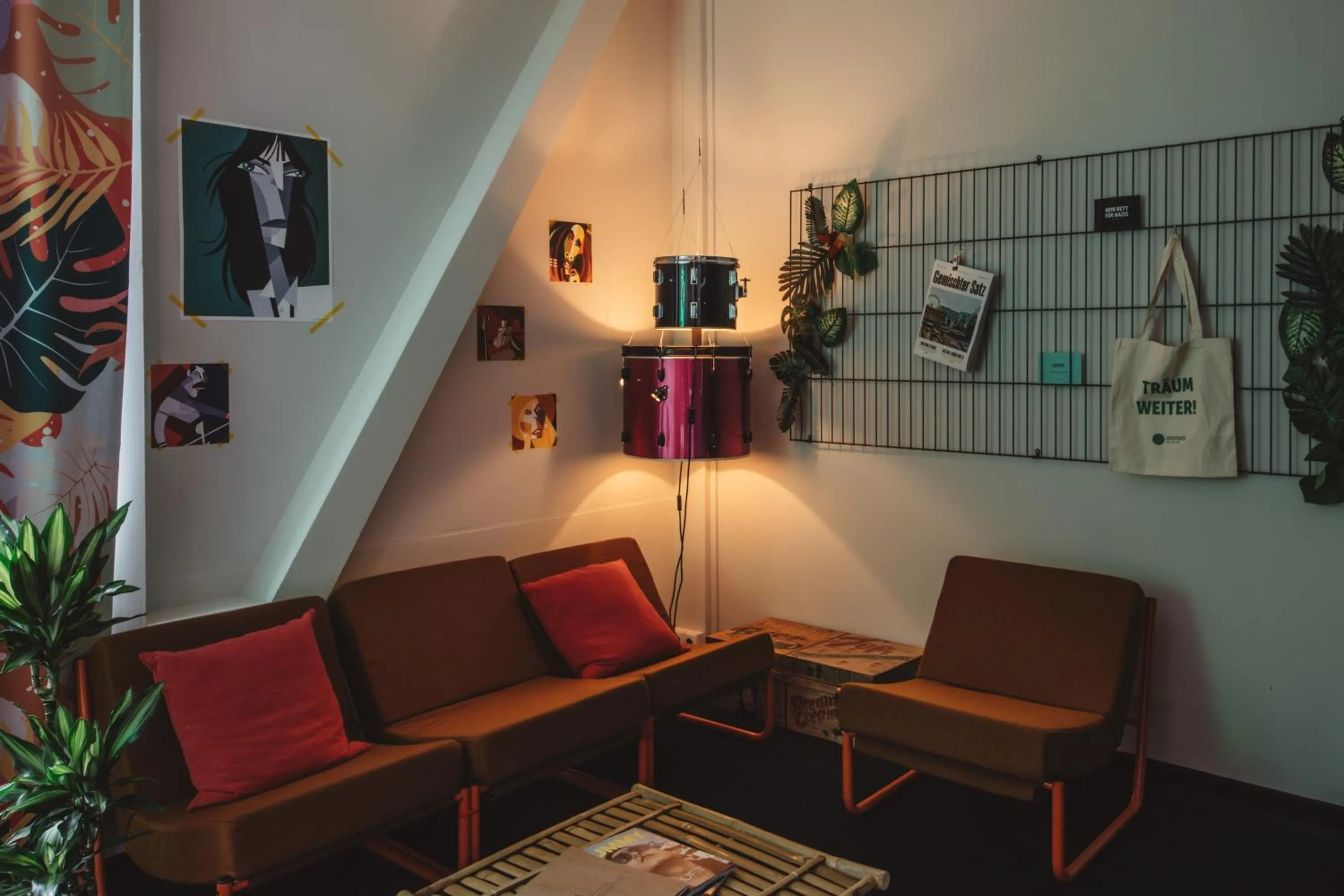 Seating area in Superbude Hamburg Altona