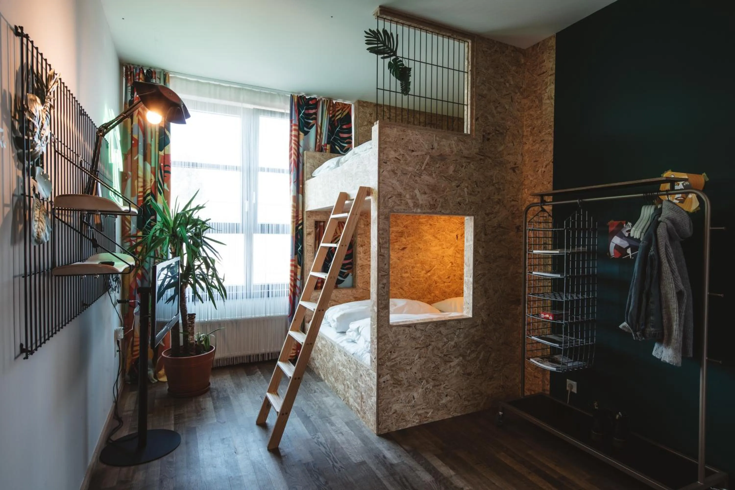 Bed in Superbude Hamburg Altona