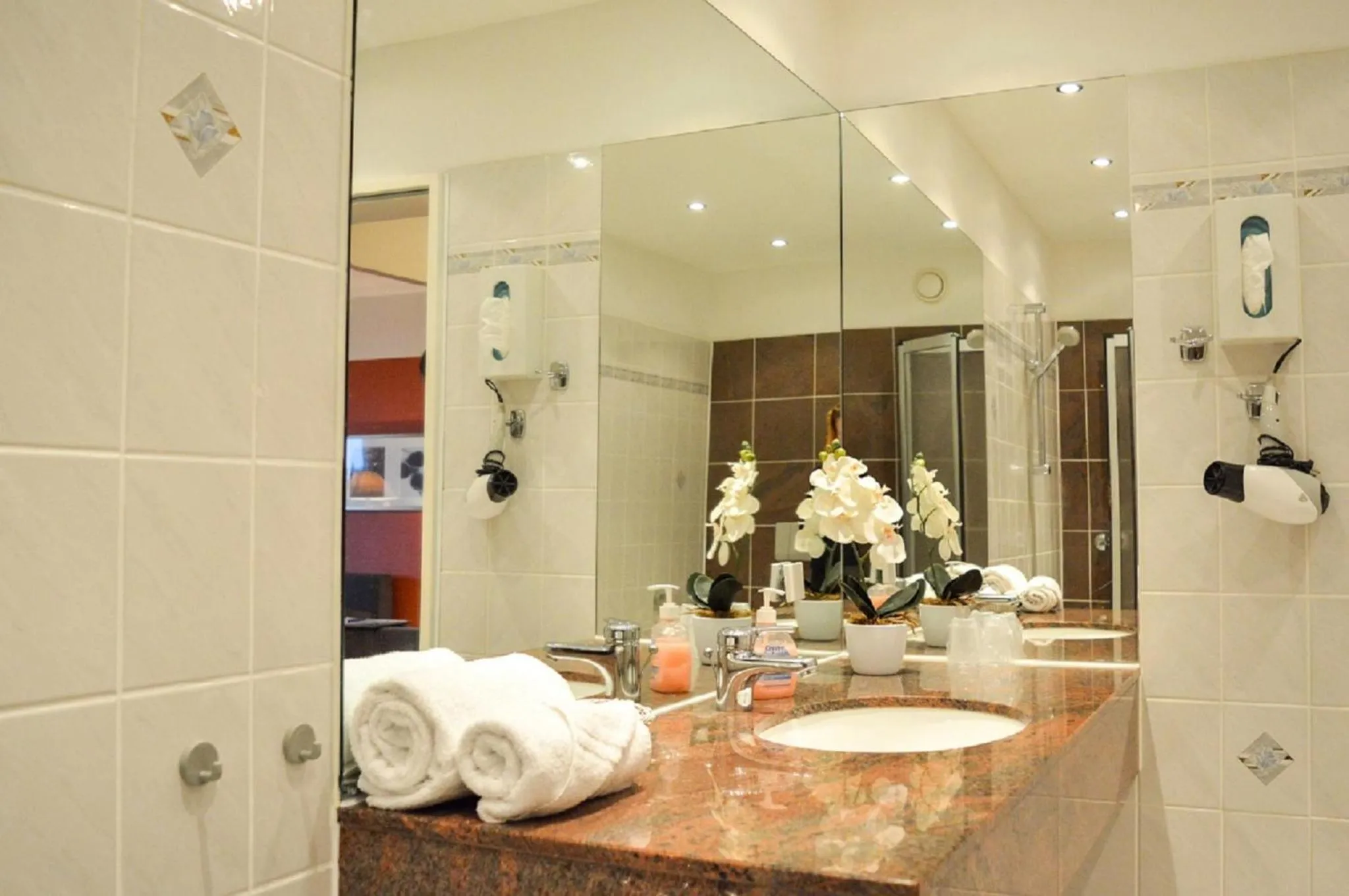 Shower in CAREA Residenz Hotel Harzhöhe