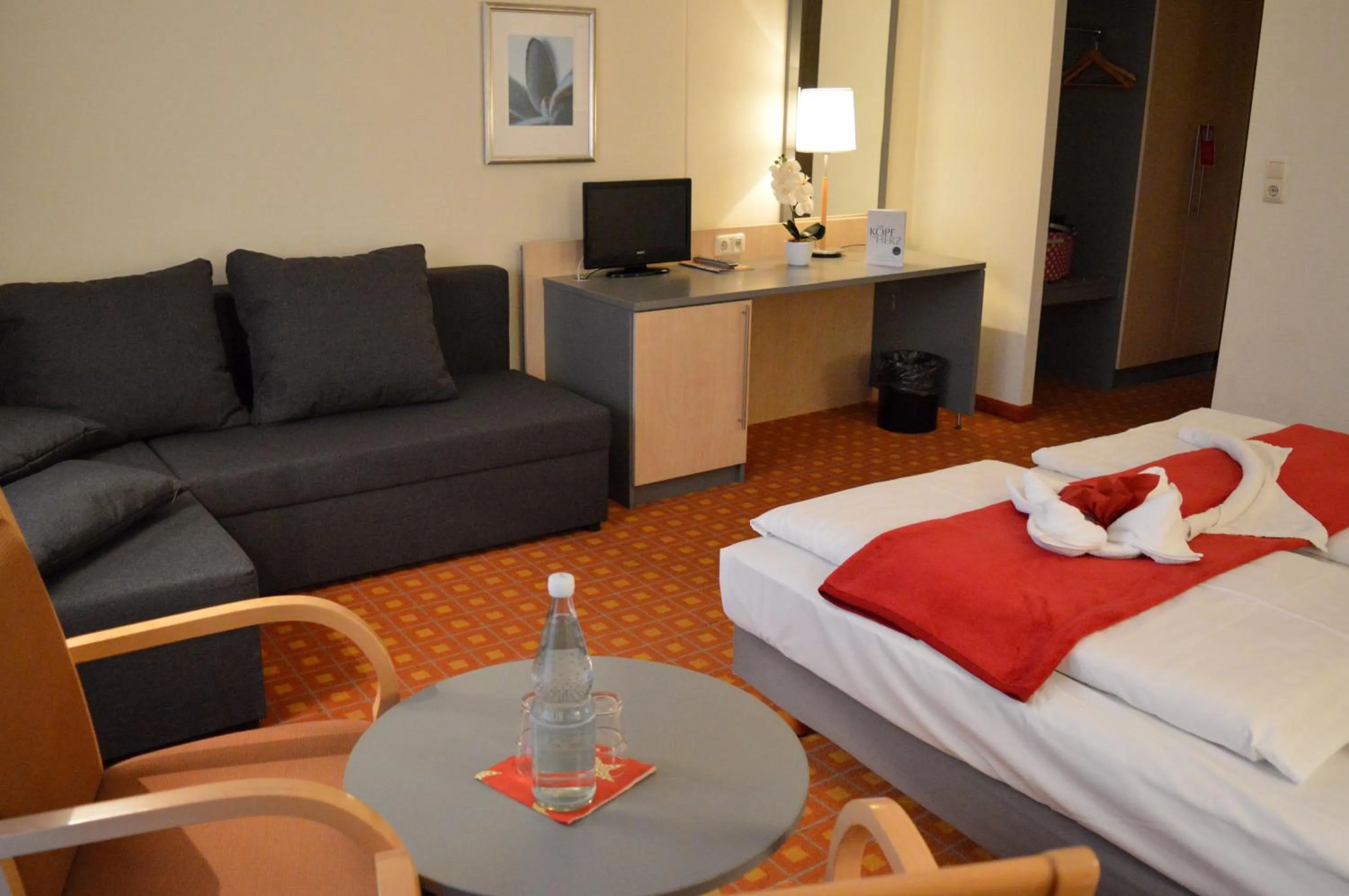 Bedroom, Bed in CAREA Residenz Hotel Harzhöhe