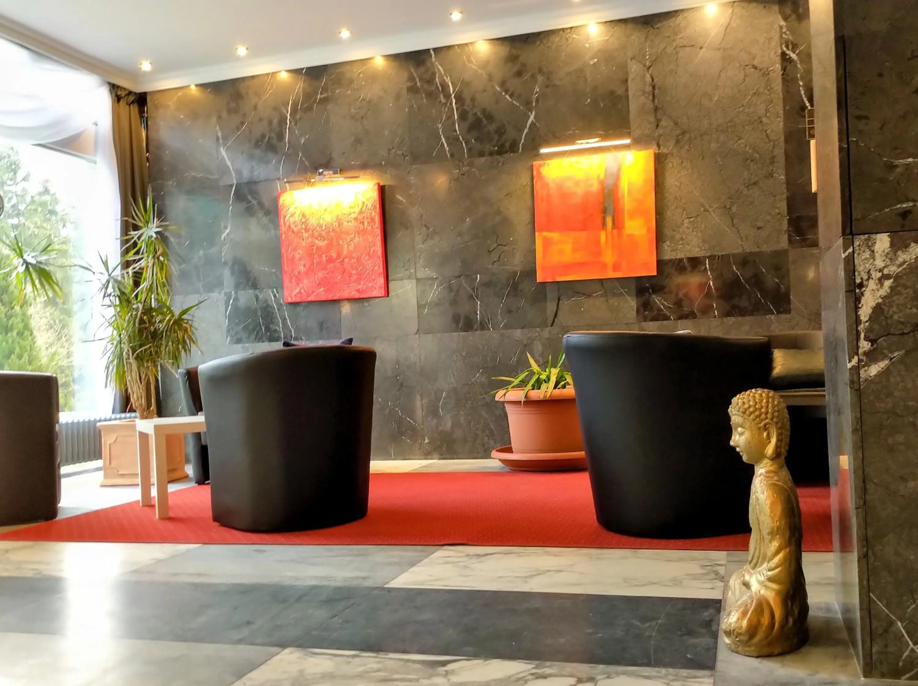 Lobby or reception in CAREA Residenz Hotel Harzhöhe