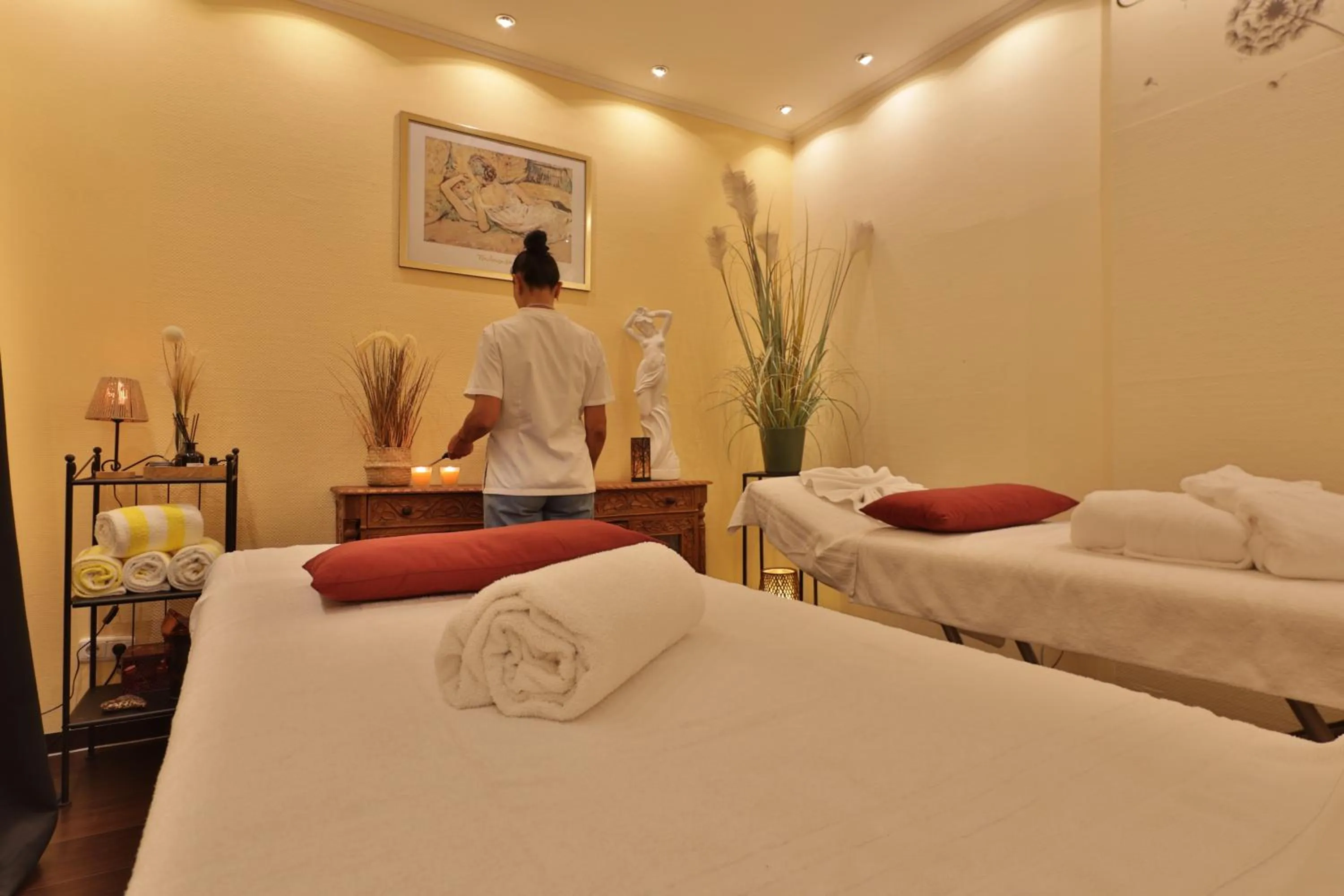 Spa and wellness centre/facilities, Bed in CAREA Residenz Hotel Harzhöhe