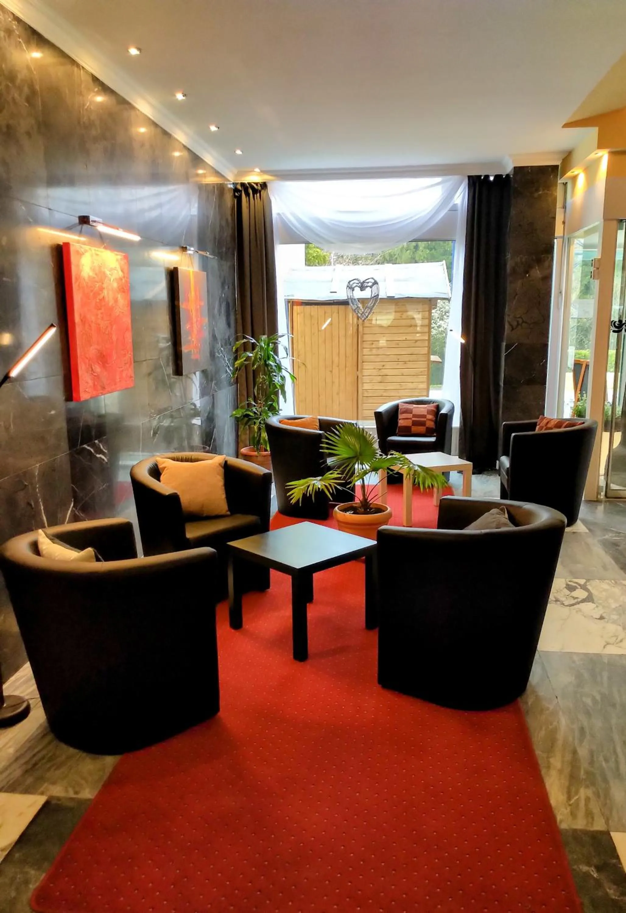 Lobby or reception in CAREA Residenz Hotel Harzhöhe