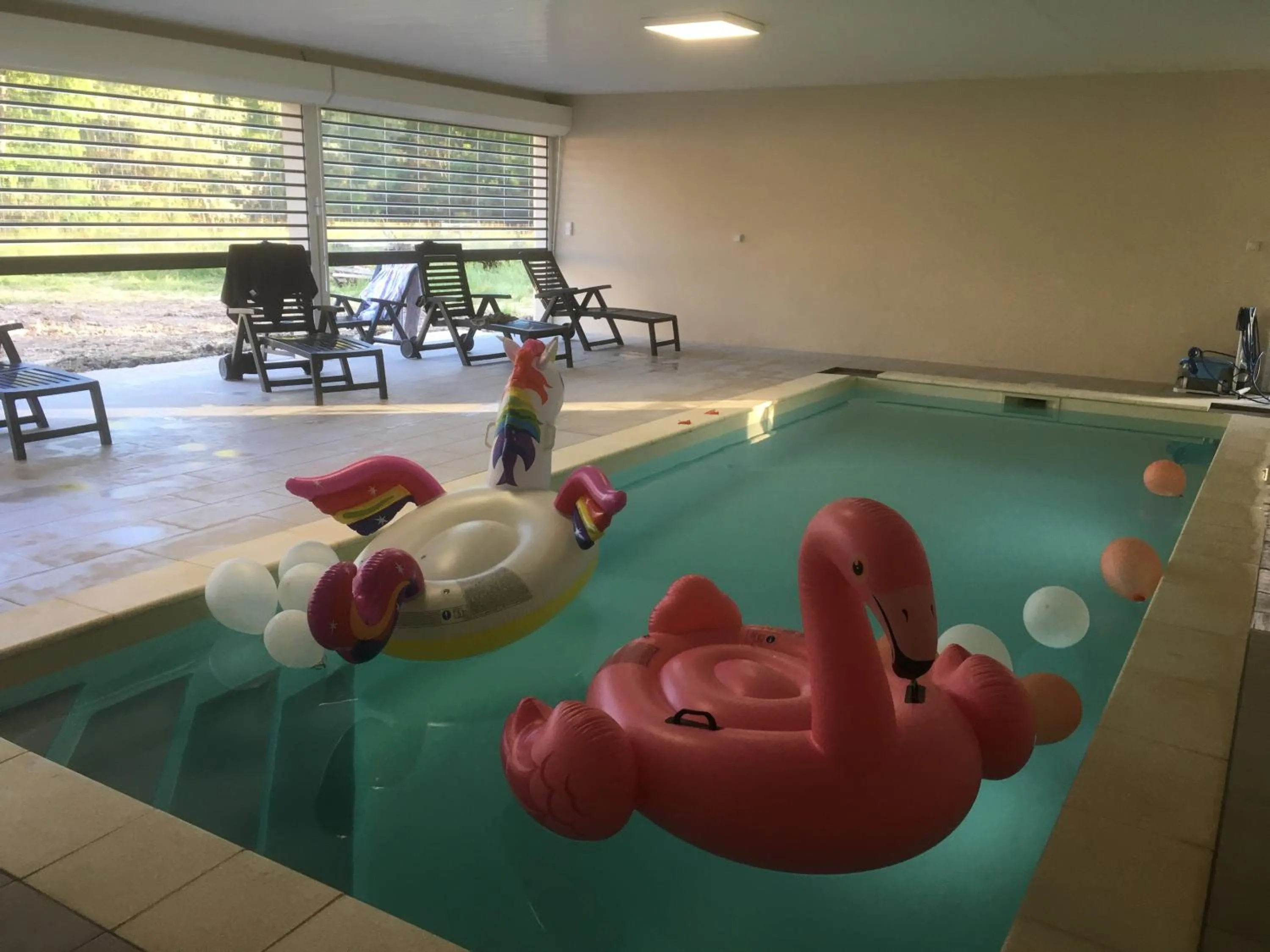Swimming pool in Domaine des Bois Argentés
