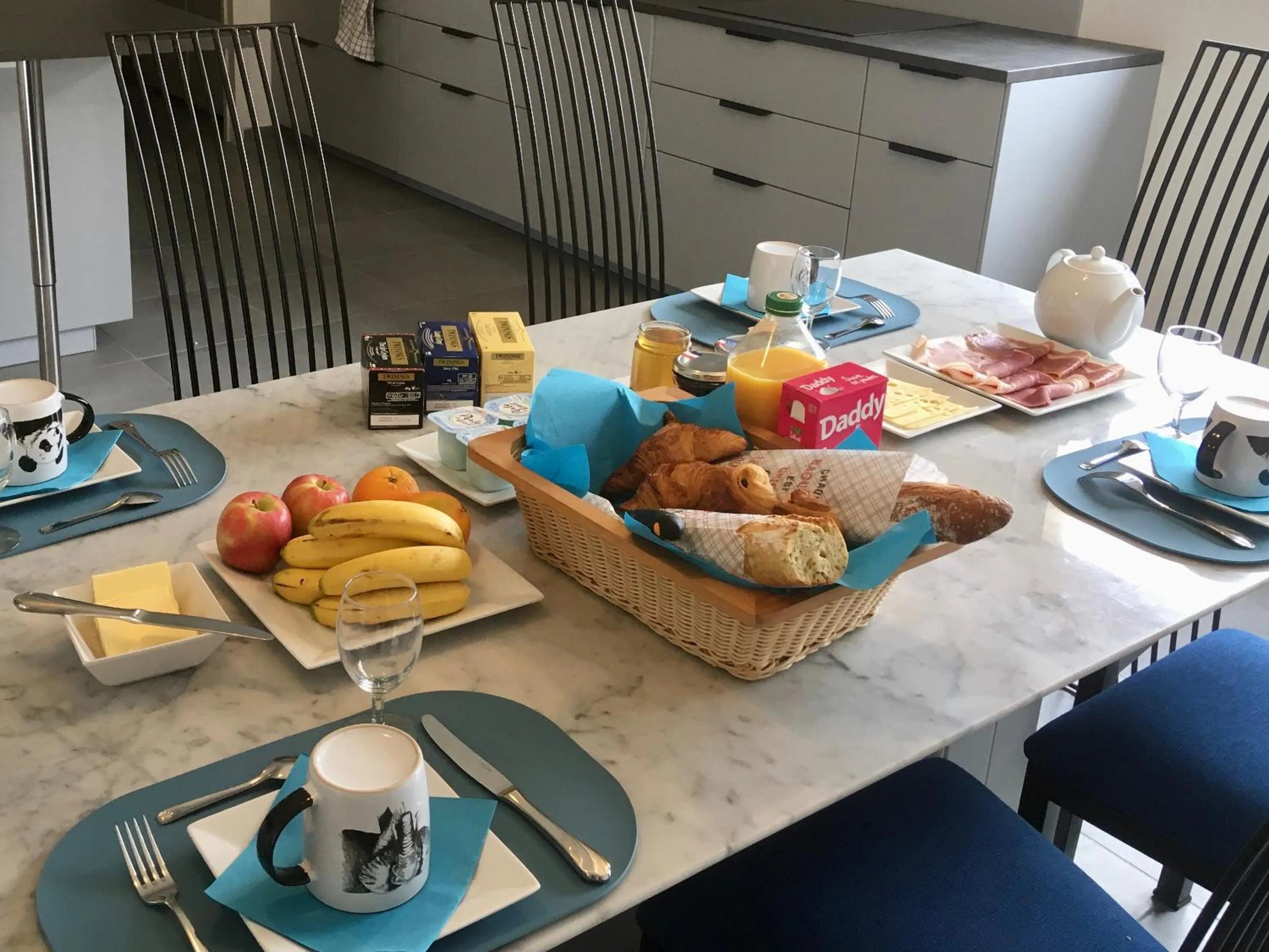 Breakfast in Domaine des Bois Argentés