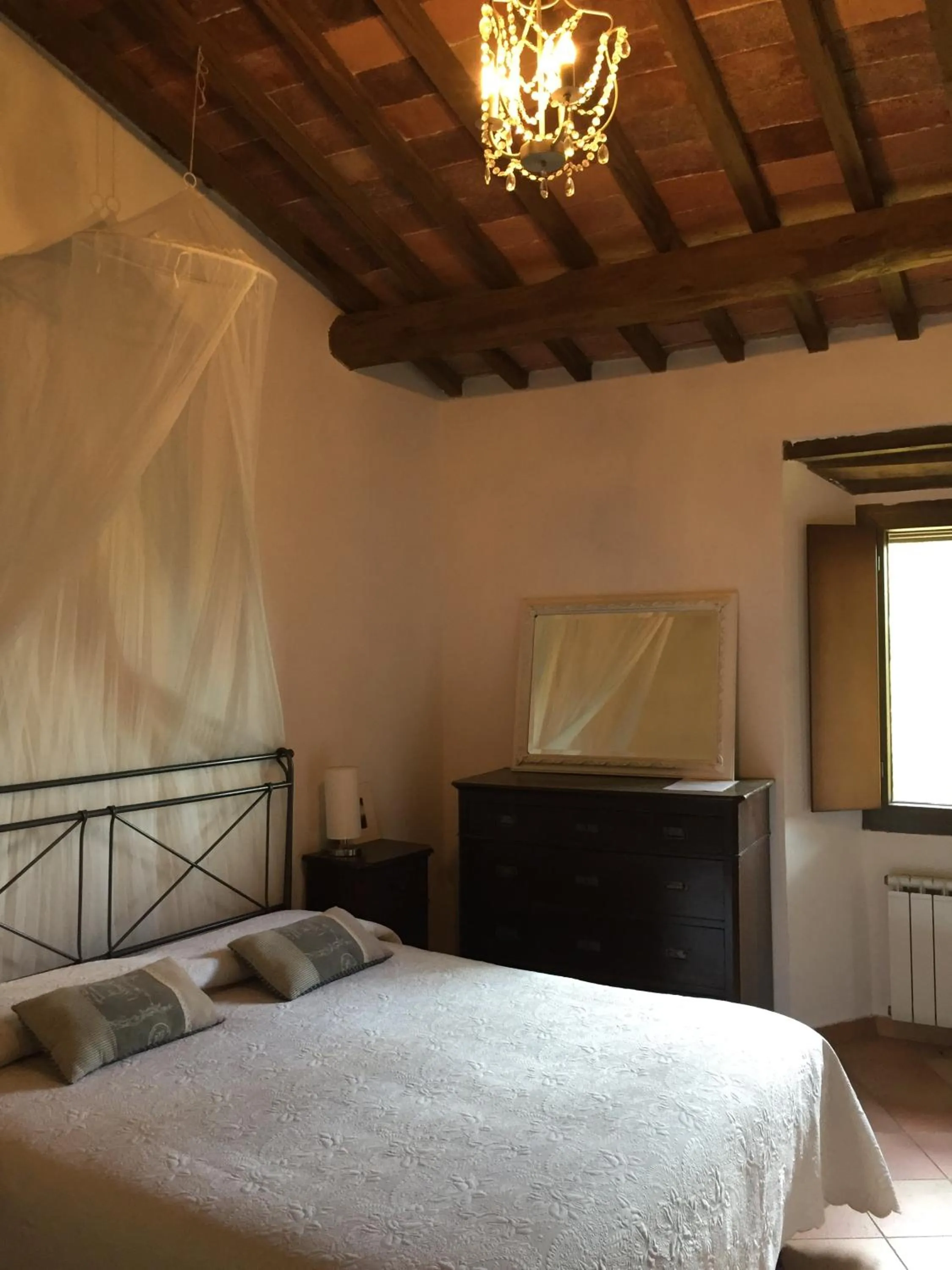 Bed in Podere La Castellina