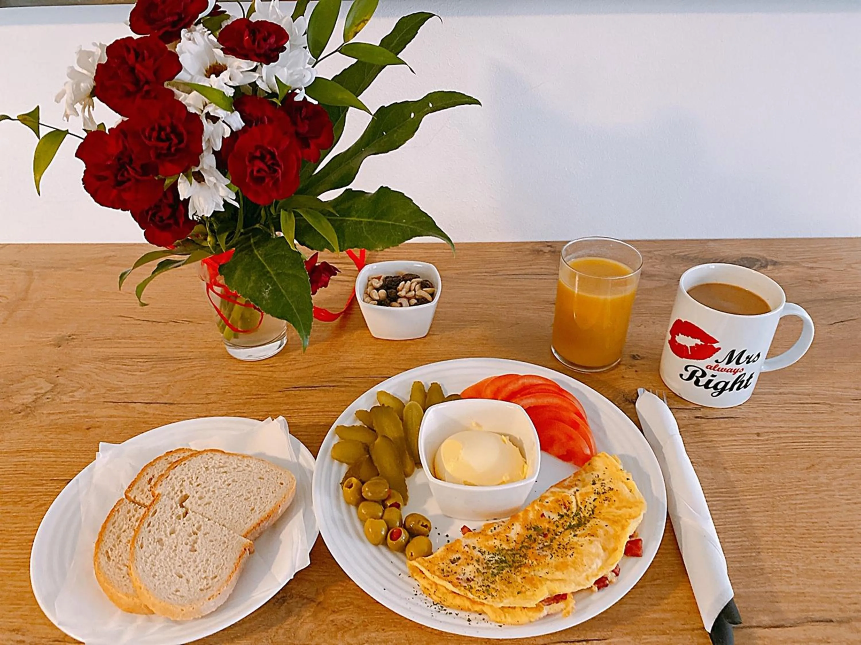 Food and drinks in Hostel Białystok Centrum