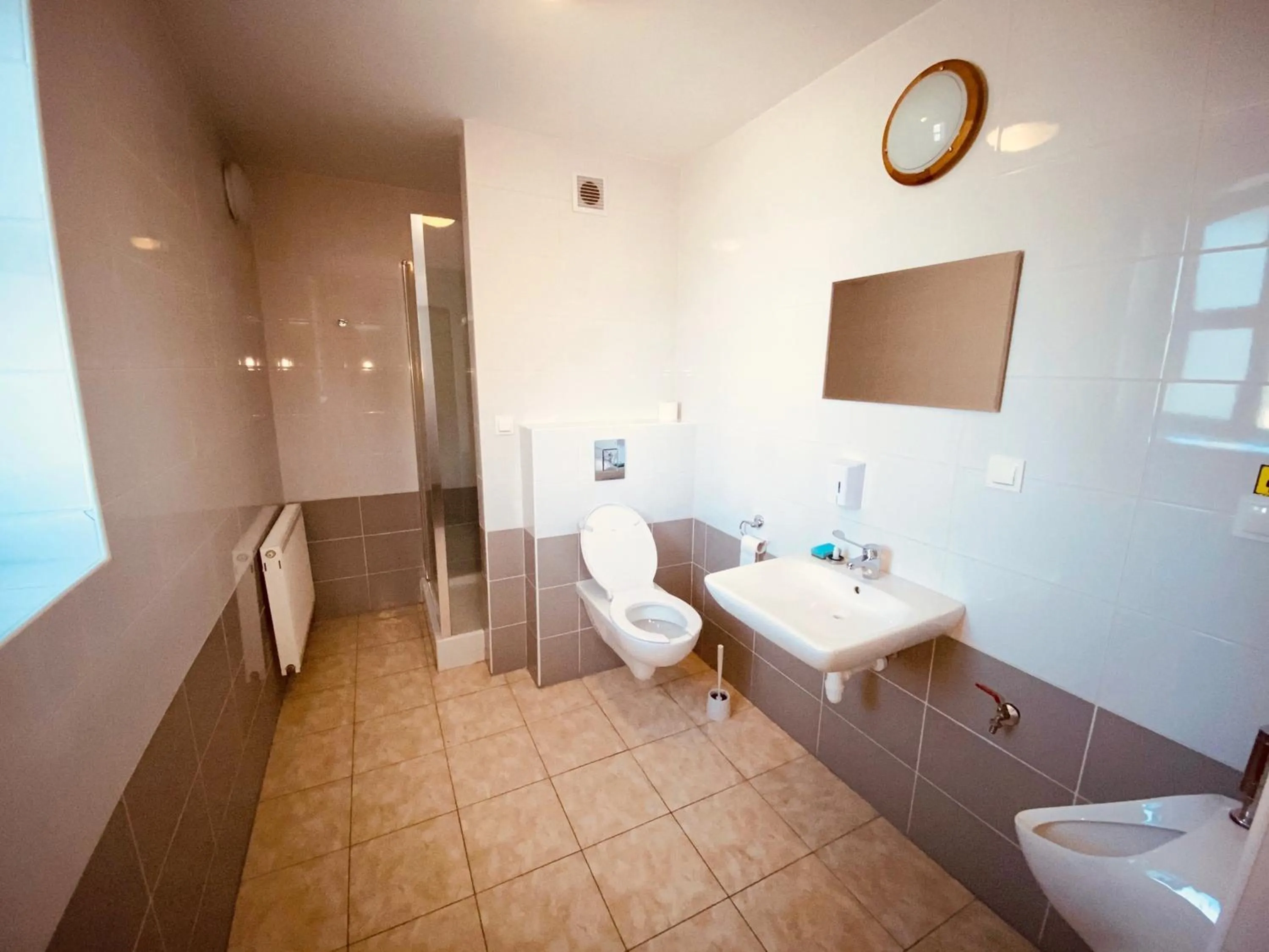 Bathroom in Hostel Białystok Centrum