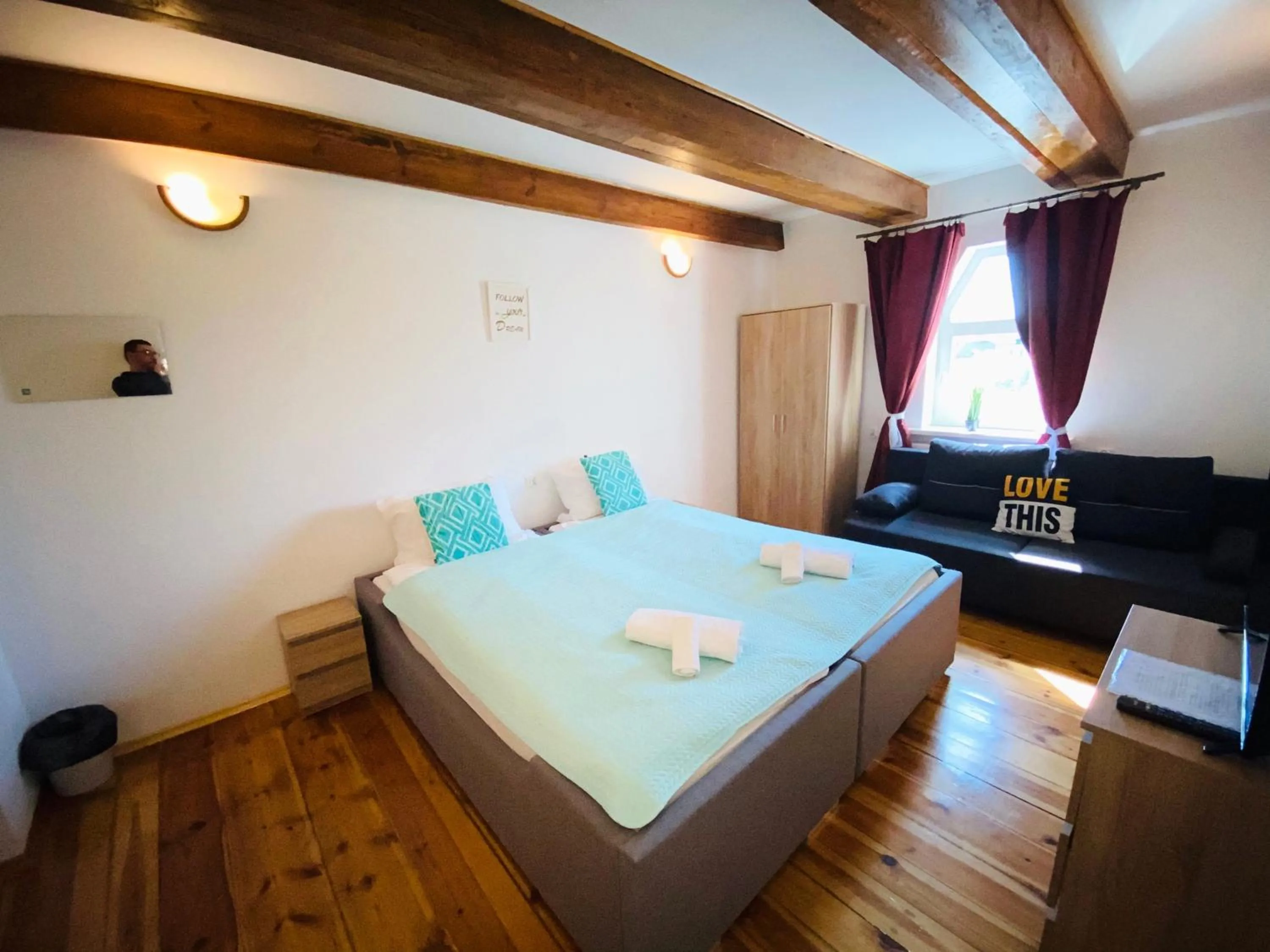 Bed in Hostel Białystok Centrum