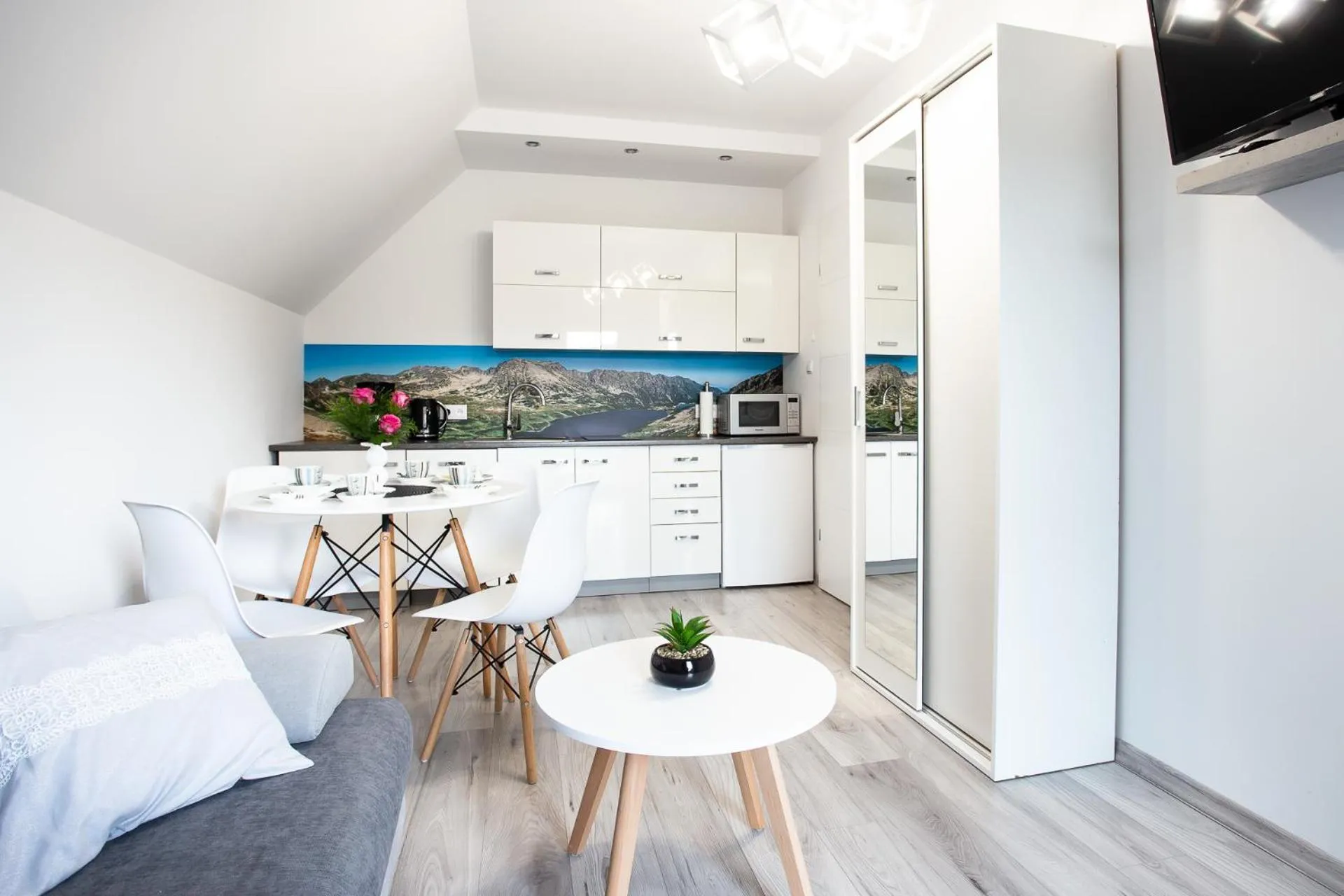 Kitchen or kitchenette in Apartamenty Pod Cisem