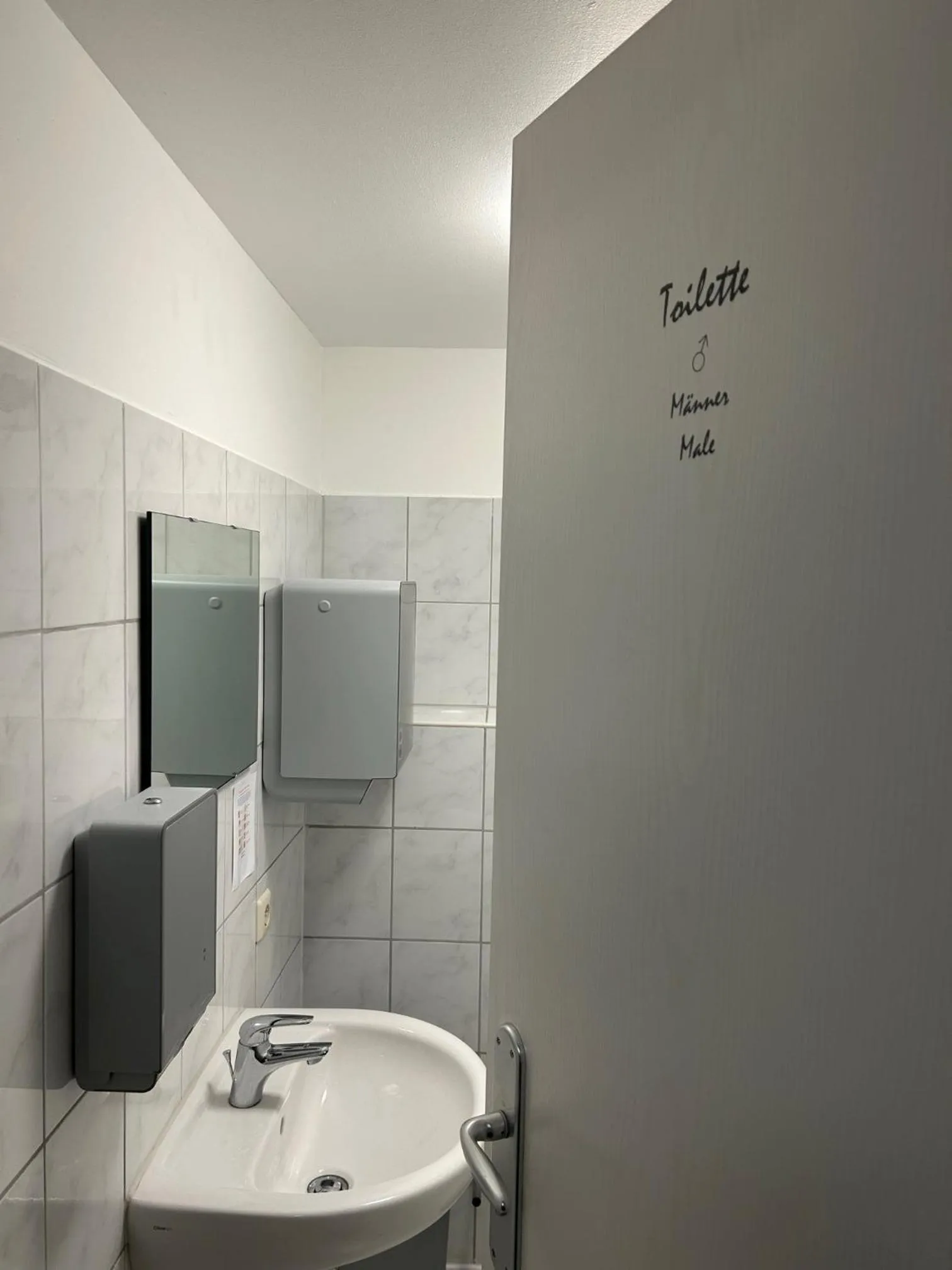 Toilet in Hotel Residenz