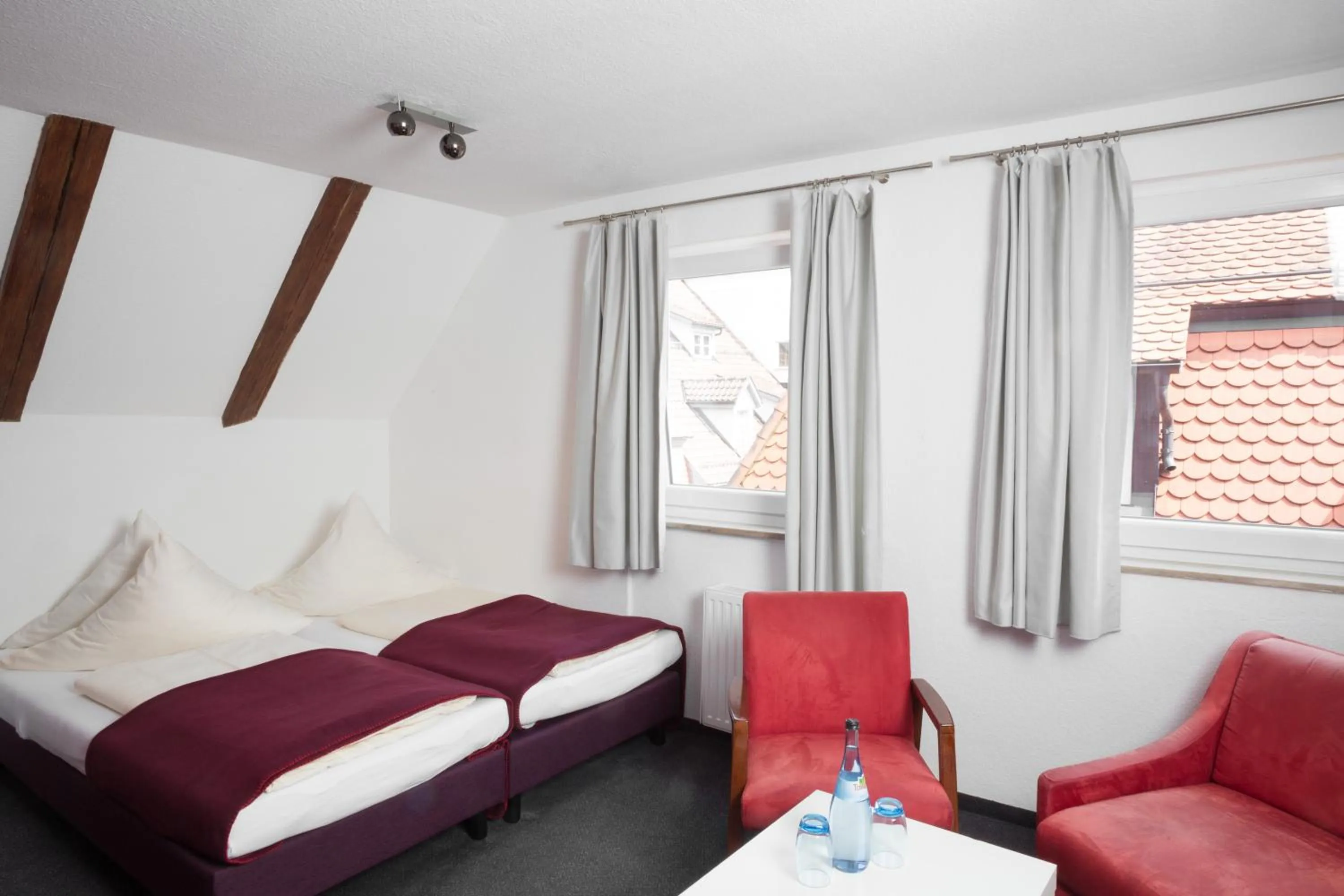 Bed in Hotel Residenz