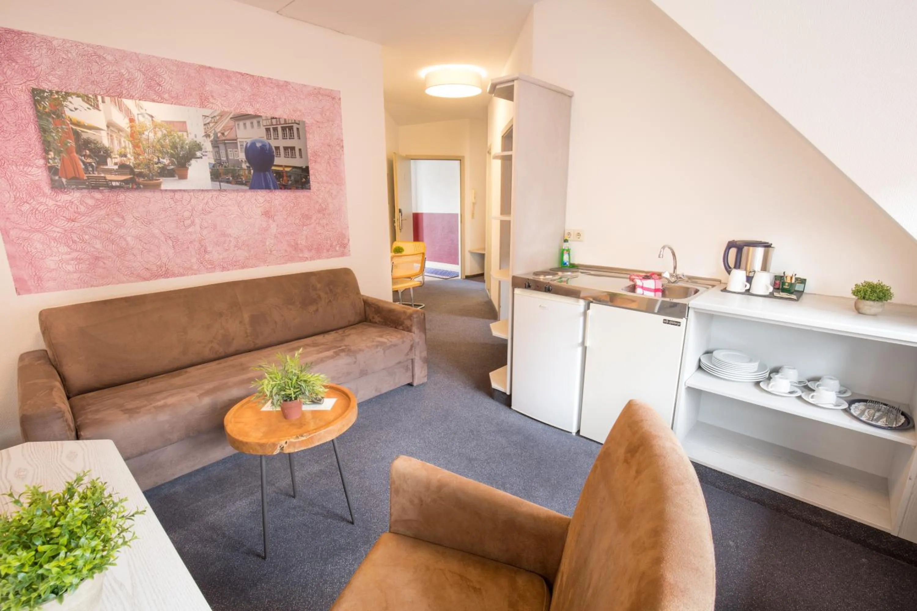 Seating area in Hotel Residenz