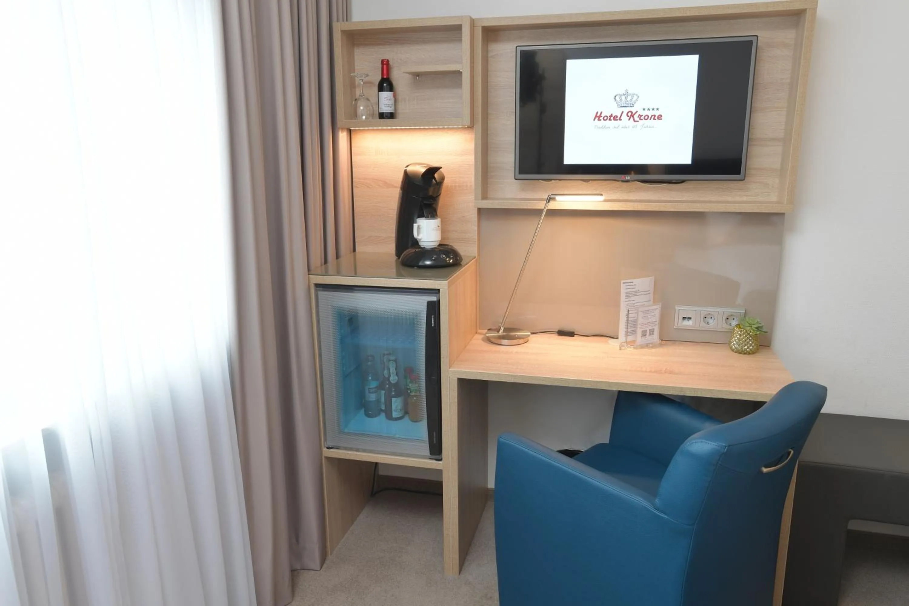 Decorative detail in Hotel Krone