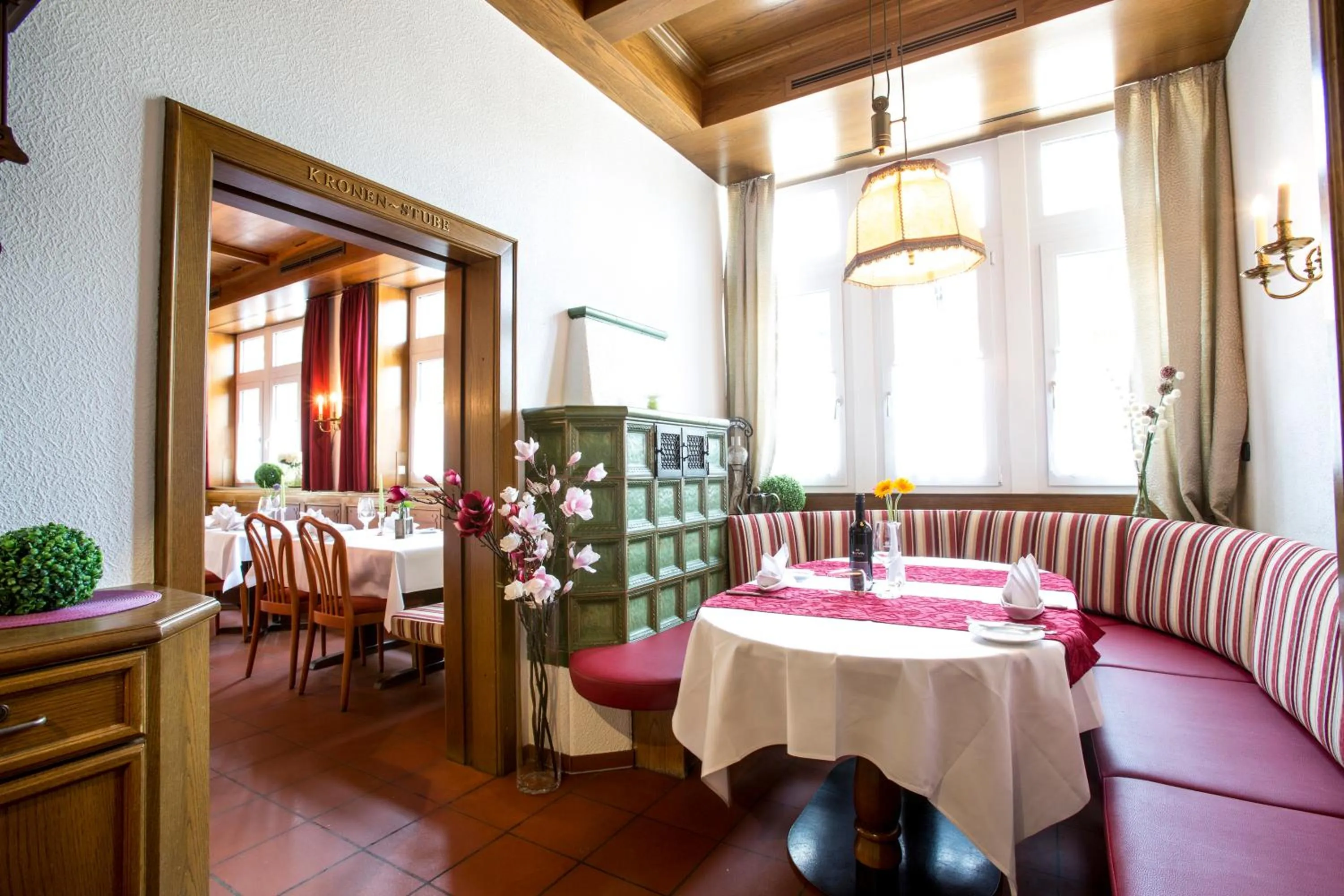 Communal lounge/ TV room in Hotel Krone