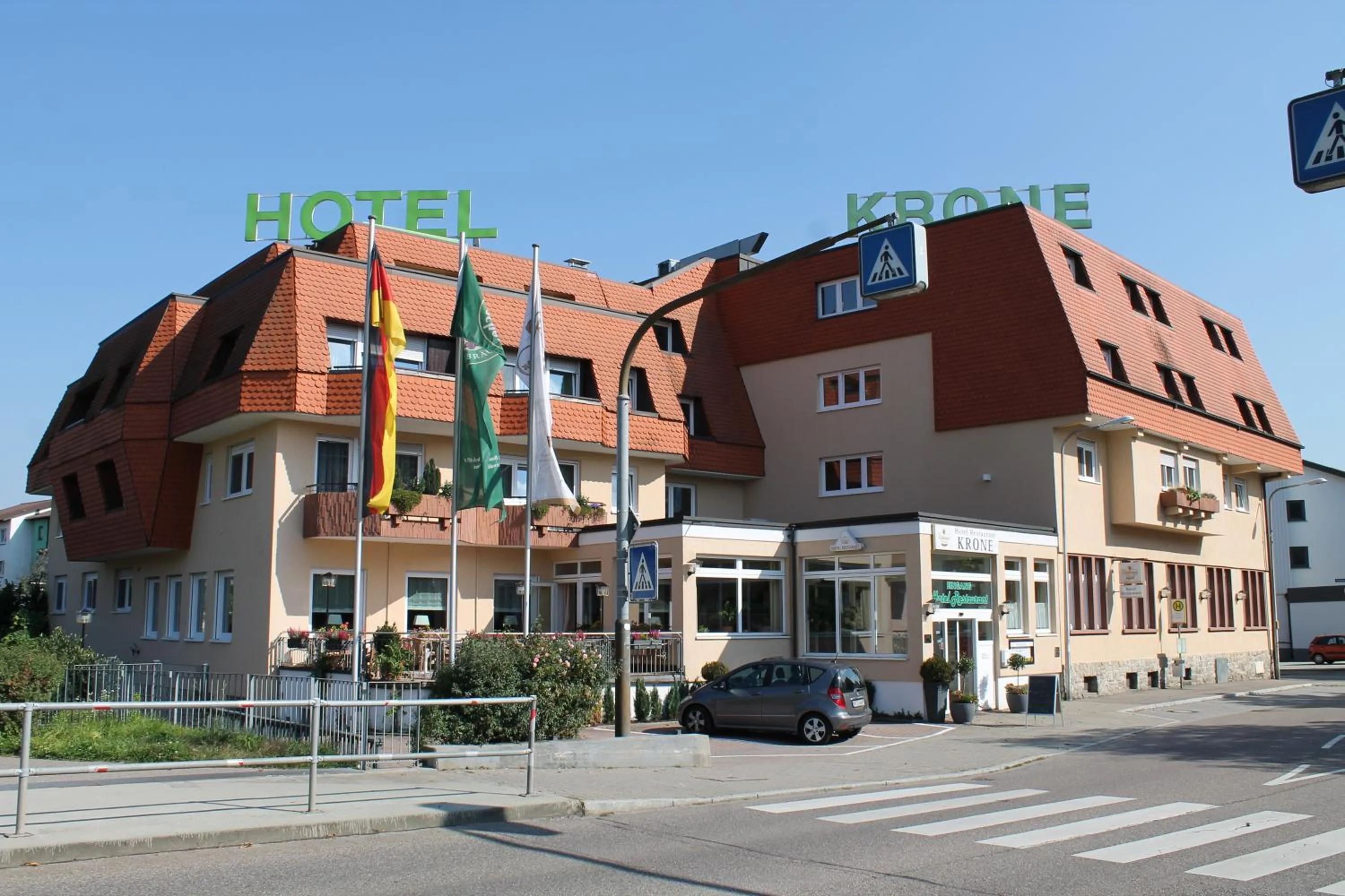Facade/entrance in Hotel Krone