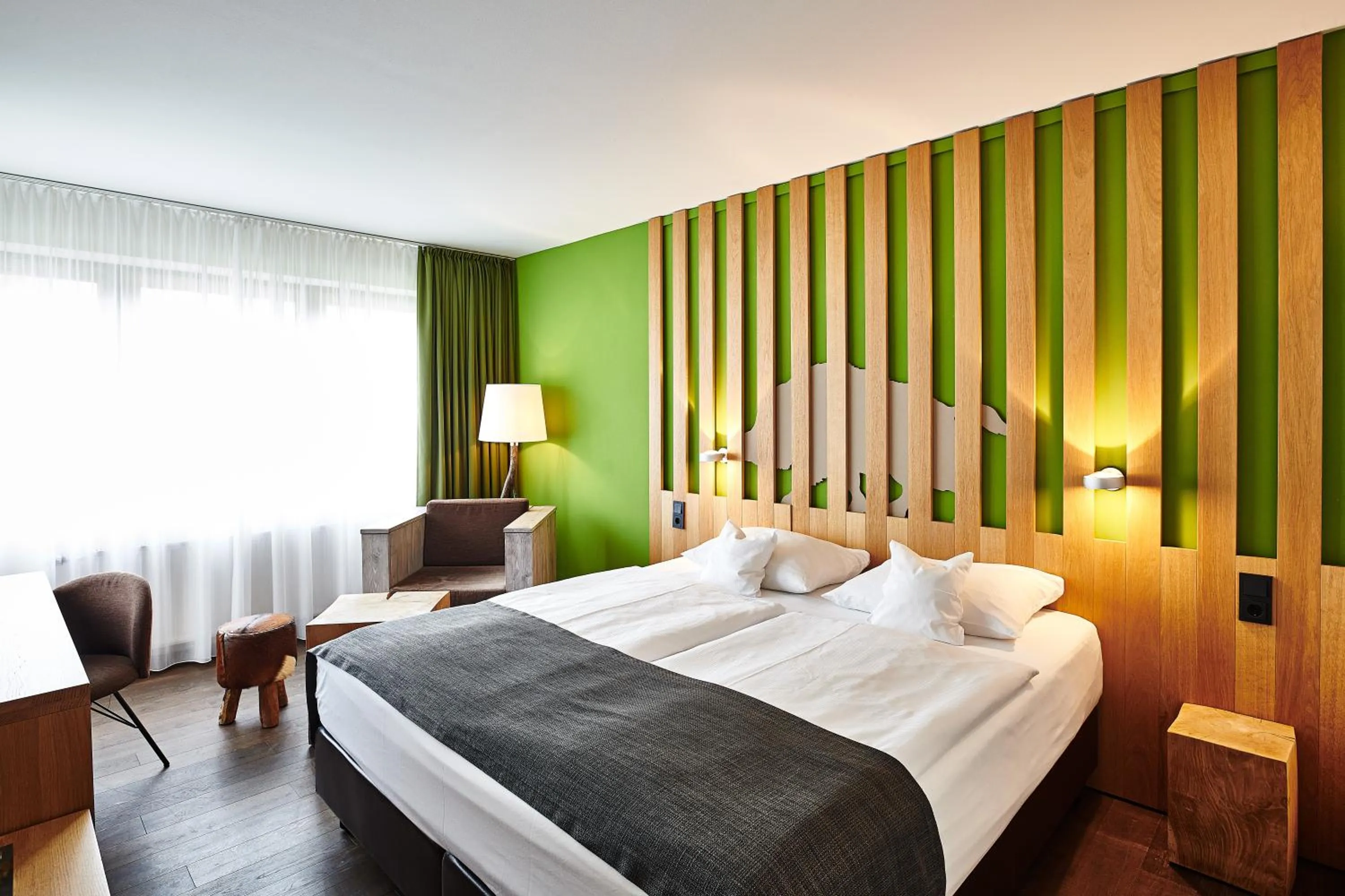 Photo of the whole room, Bed in Hotel Zugbrücke Grenzau GmbH