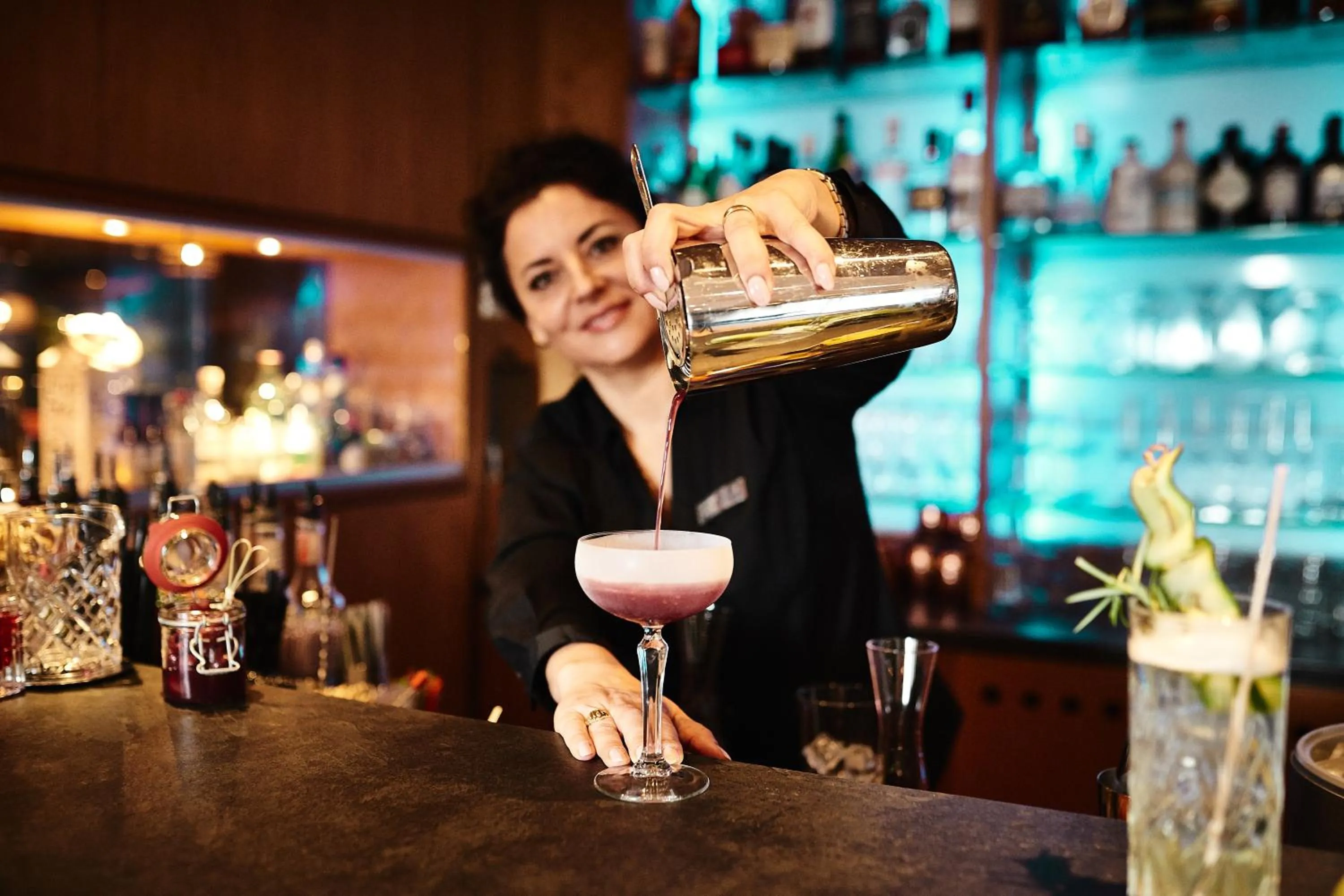 Lounge or bar in Hotel Zugbrücke Grenzau GmbH