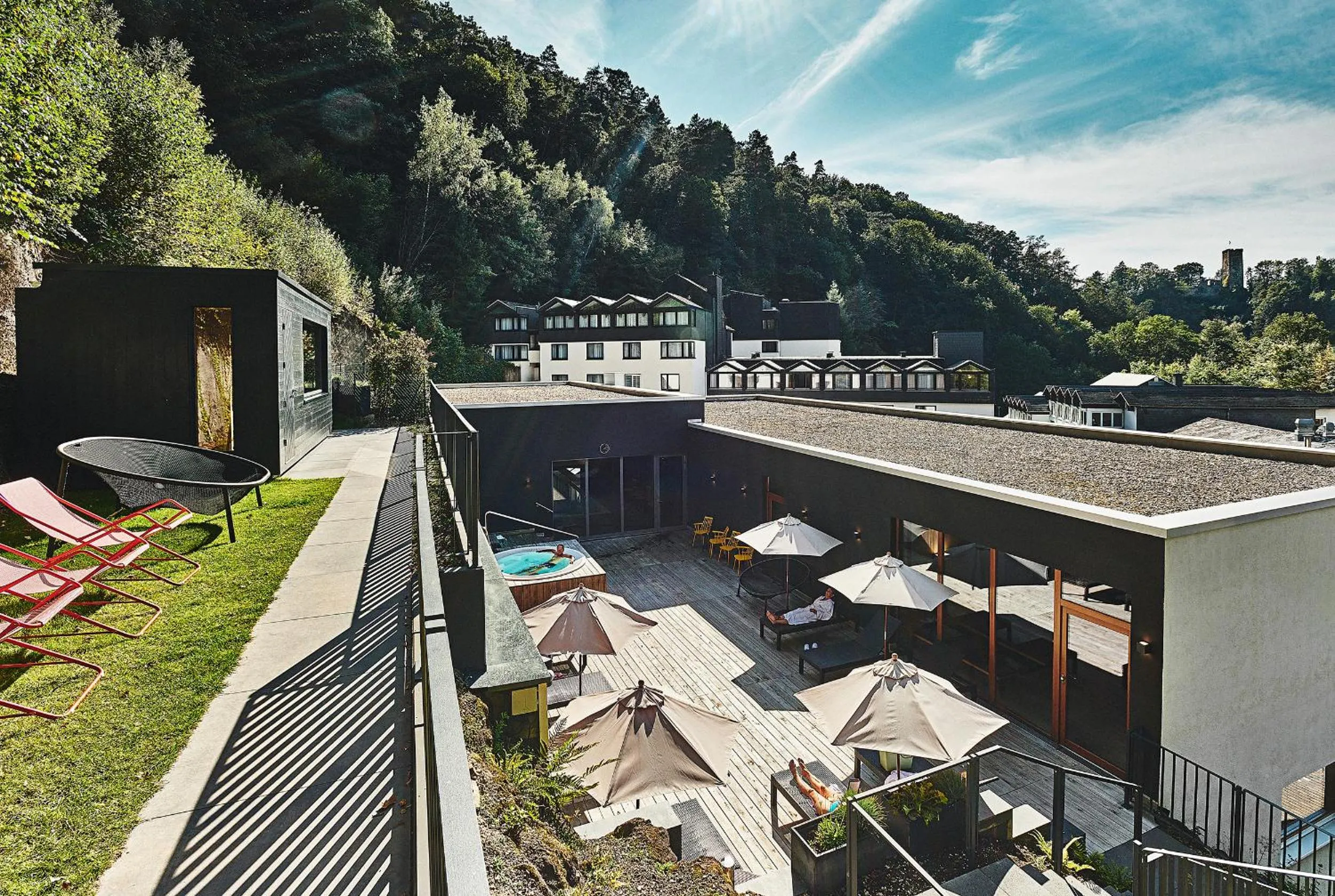 Sauna in Hotel Zugbrücke Grenzau GmbH