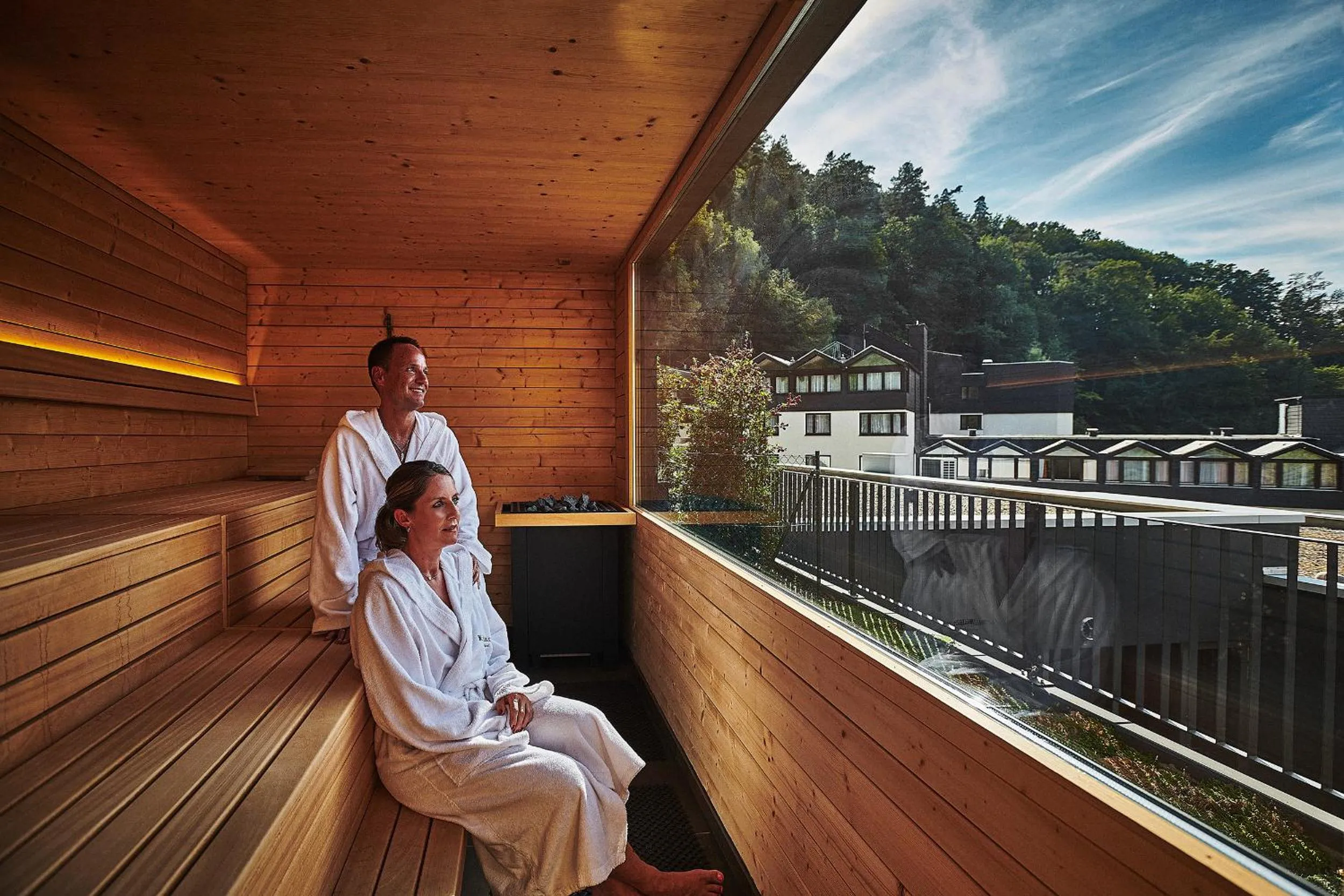 Sauna in Hotel Zugbrücke Grenzau GmbH
