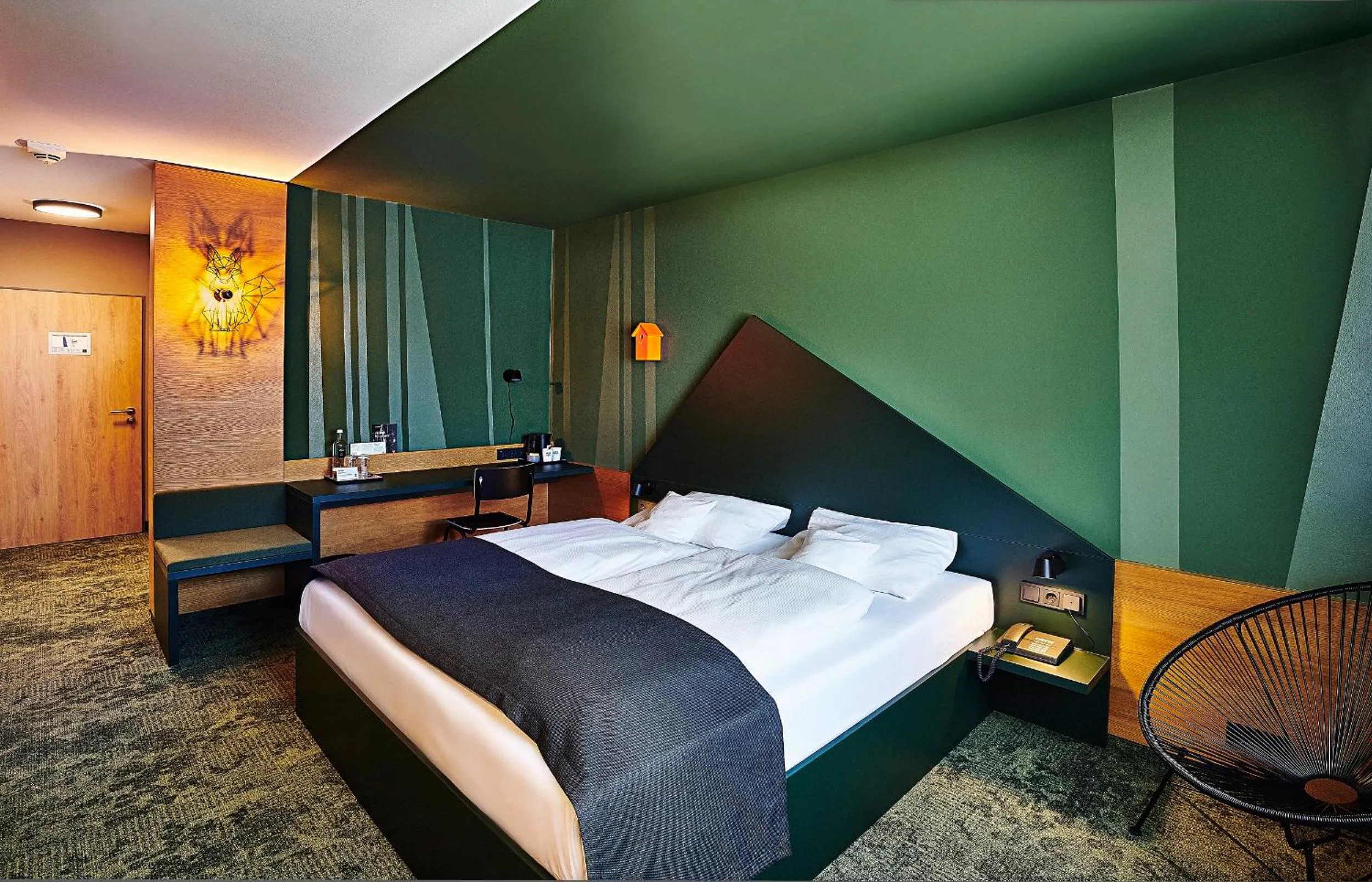 Bed in Hotel Zugbrücke Grenzau GmbH