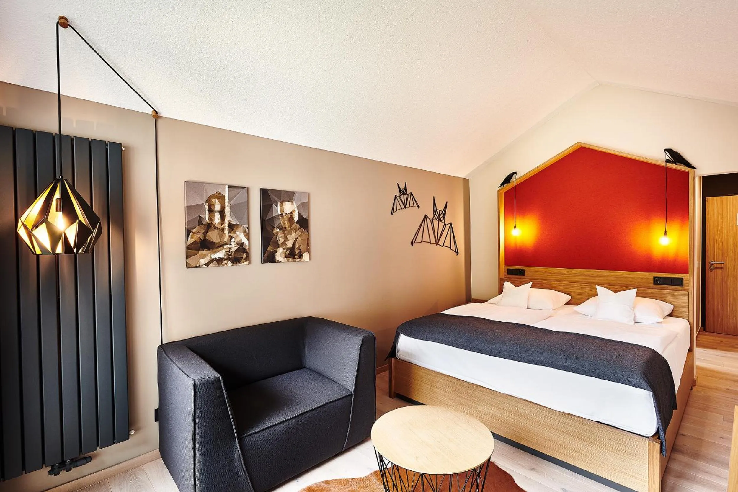 Photo of the whole room, Bed in Hotel Zugbrücke Grenzau GmbH