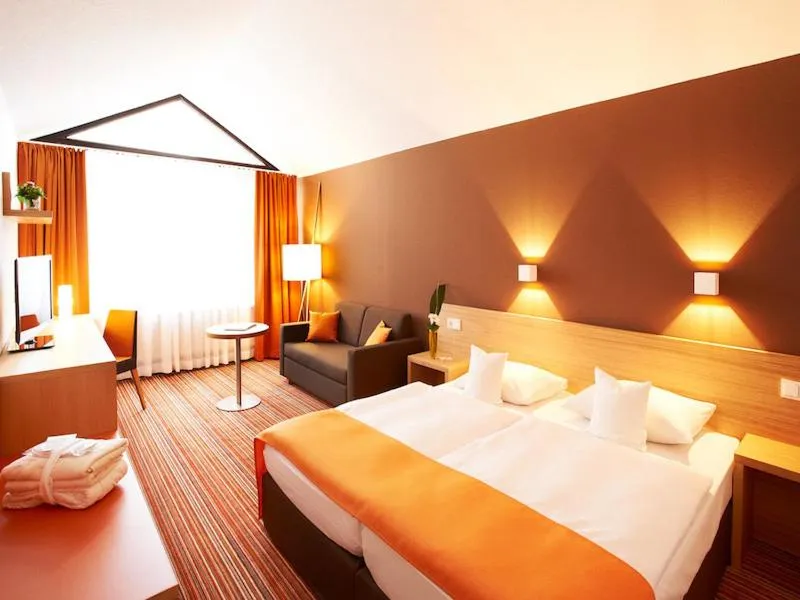 Bedroom, Bed in Hotel Zugbrücke Grenzau GmbH