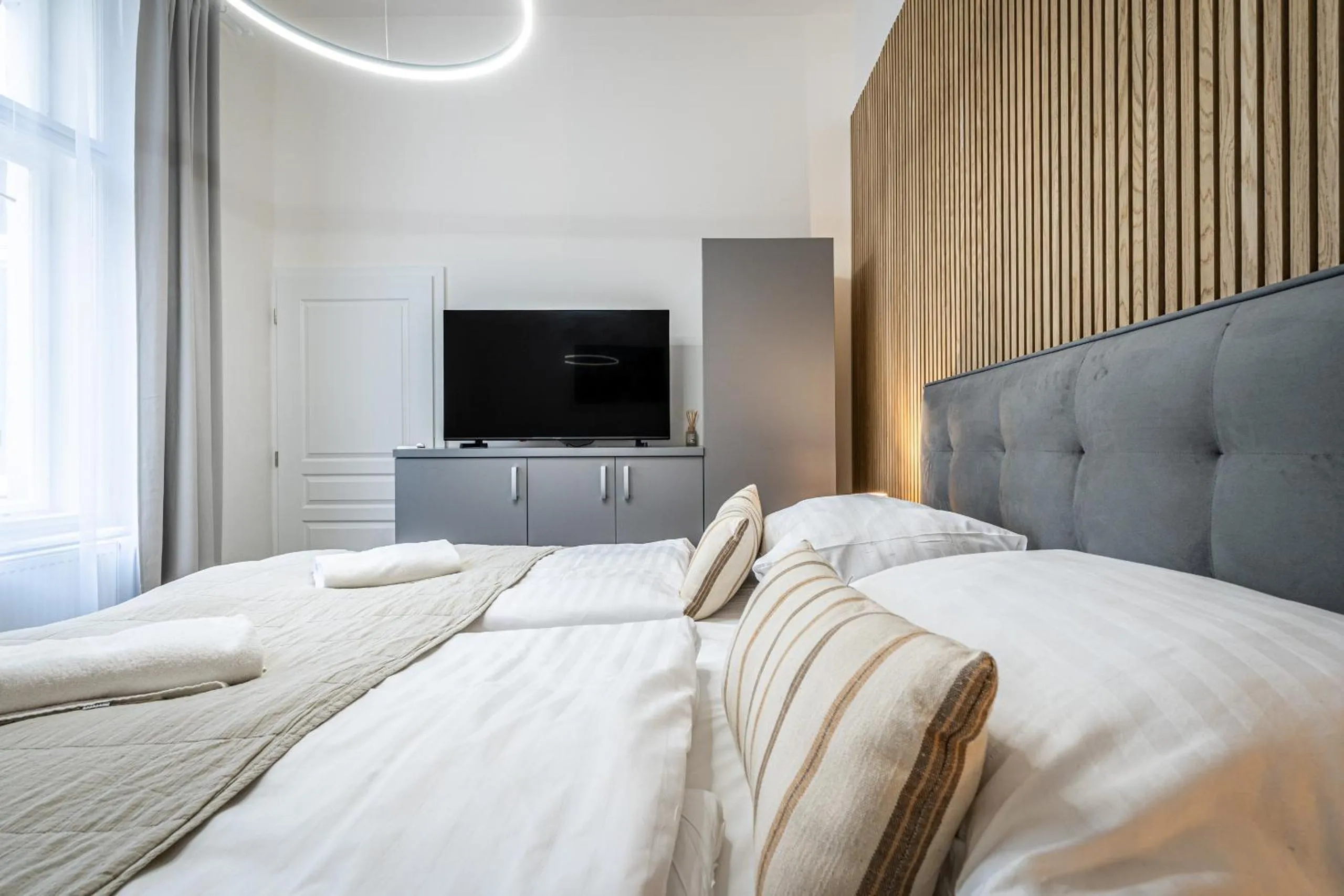 Bed in Apartmánový Dům Centrum