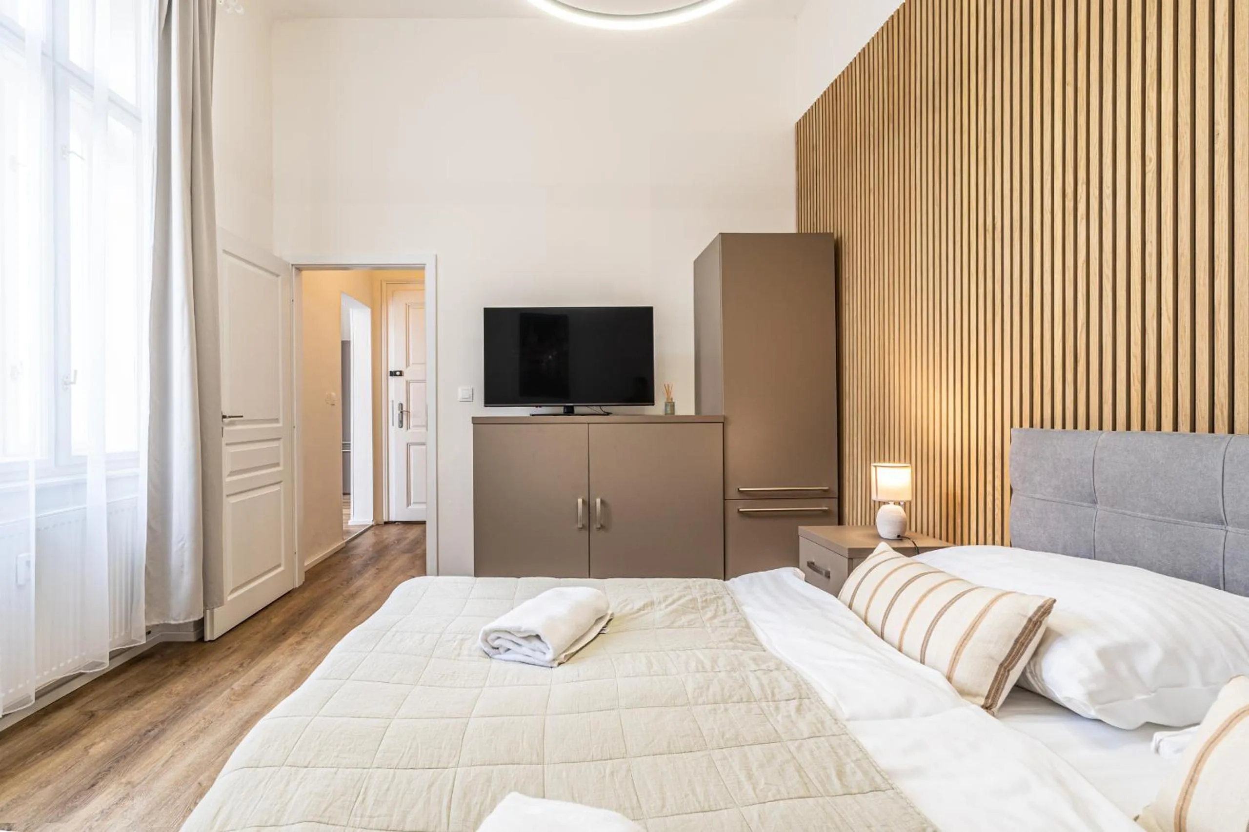 Bed in Apartmánový Dům Centrum