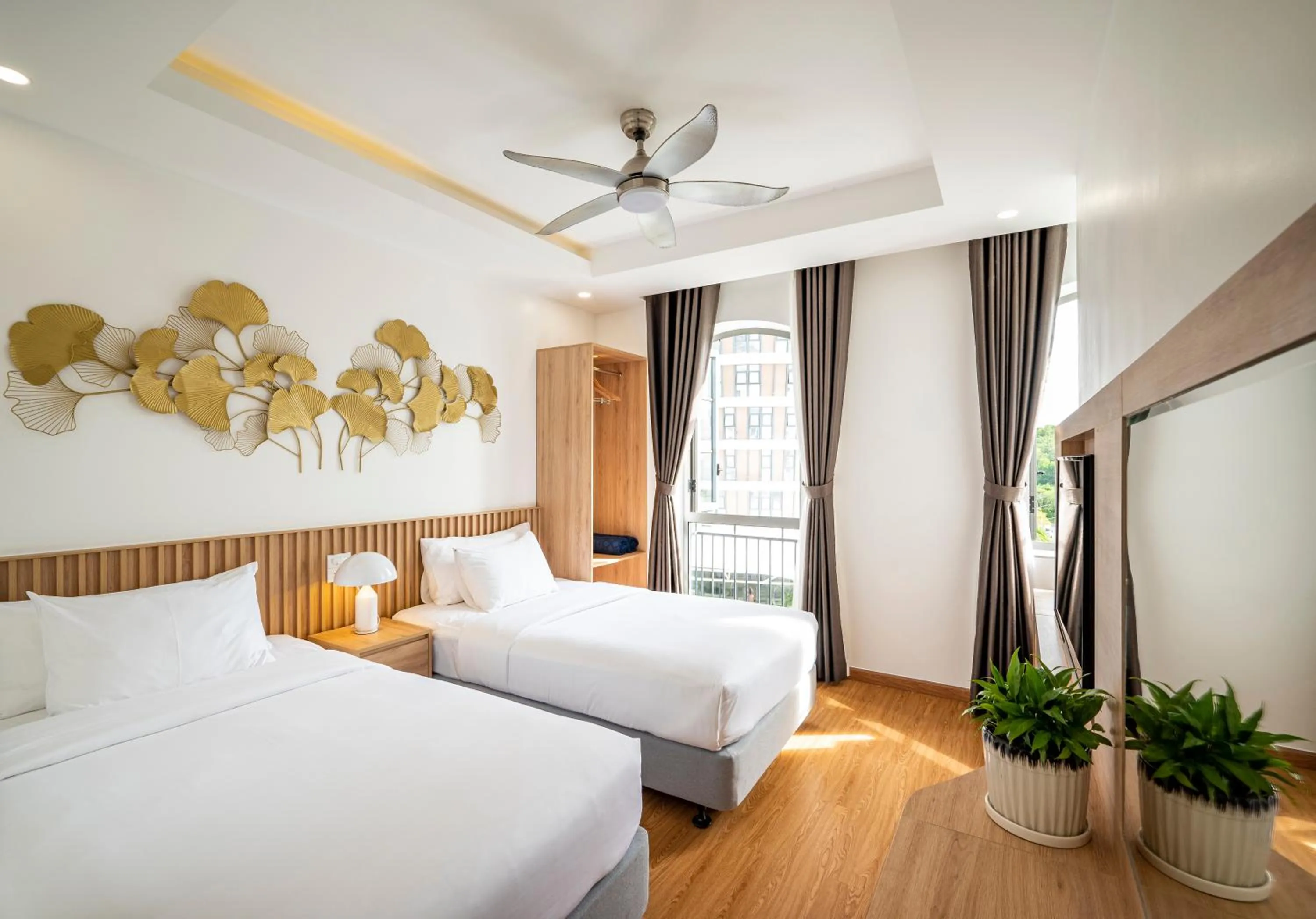 Photo of the whole room, Bed in Ann Hotel & Spa Khem Beach PQ