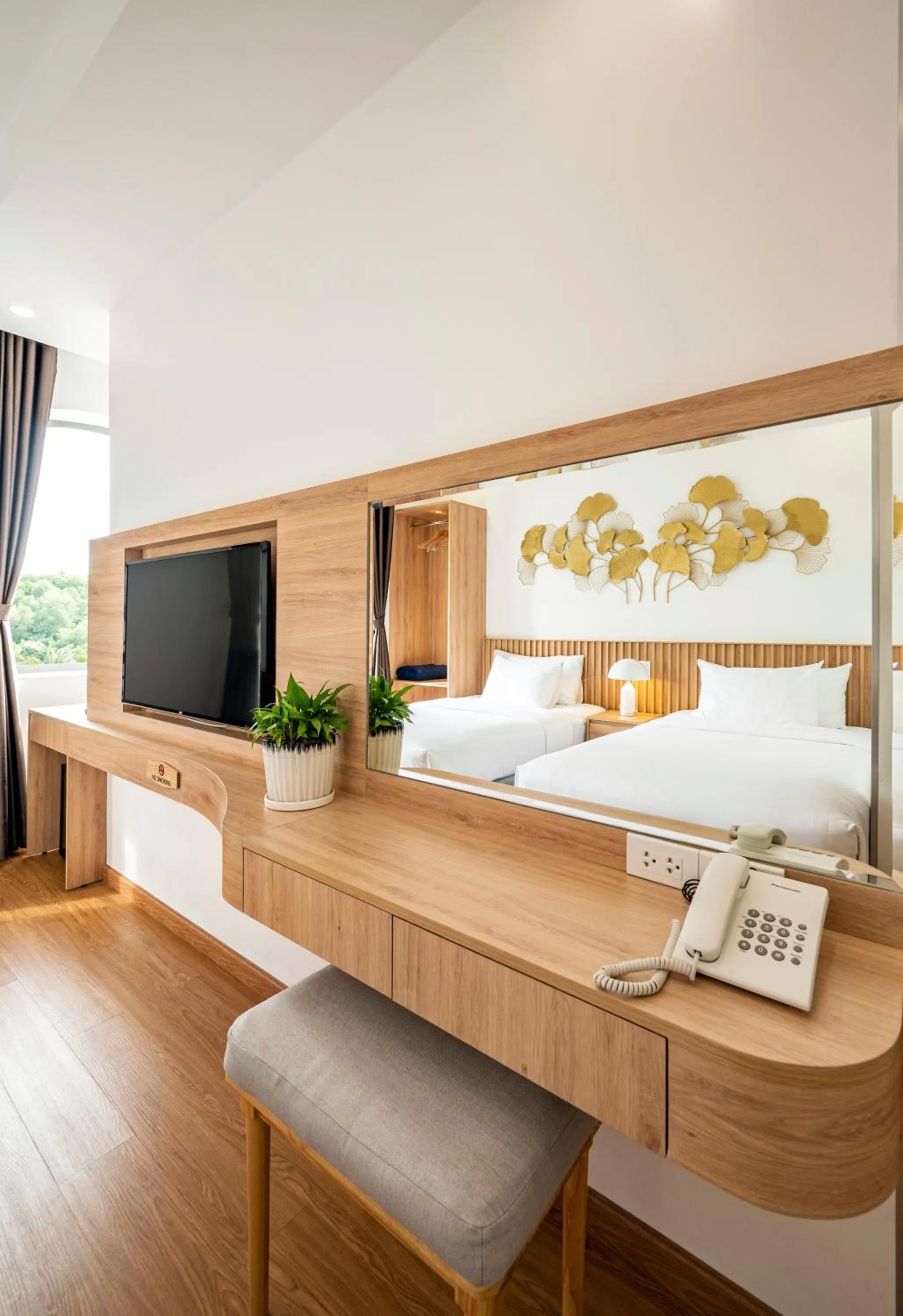 TV and multimedia, Bed in Ann Hotel & Spa Khem Beach PQ