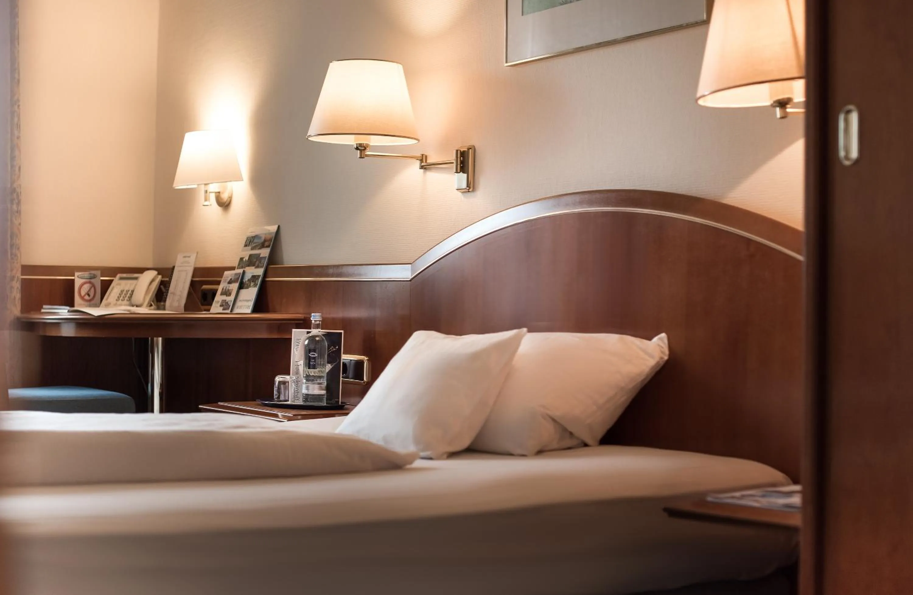 Bed in Akzent Hotel Köhler