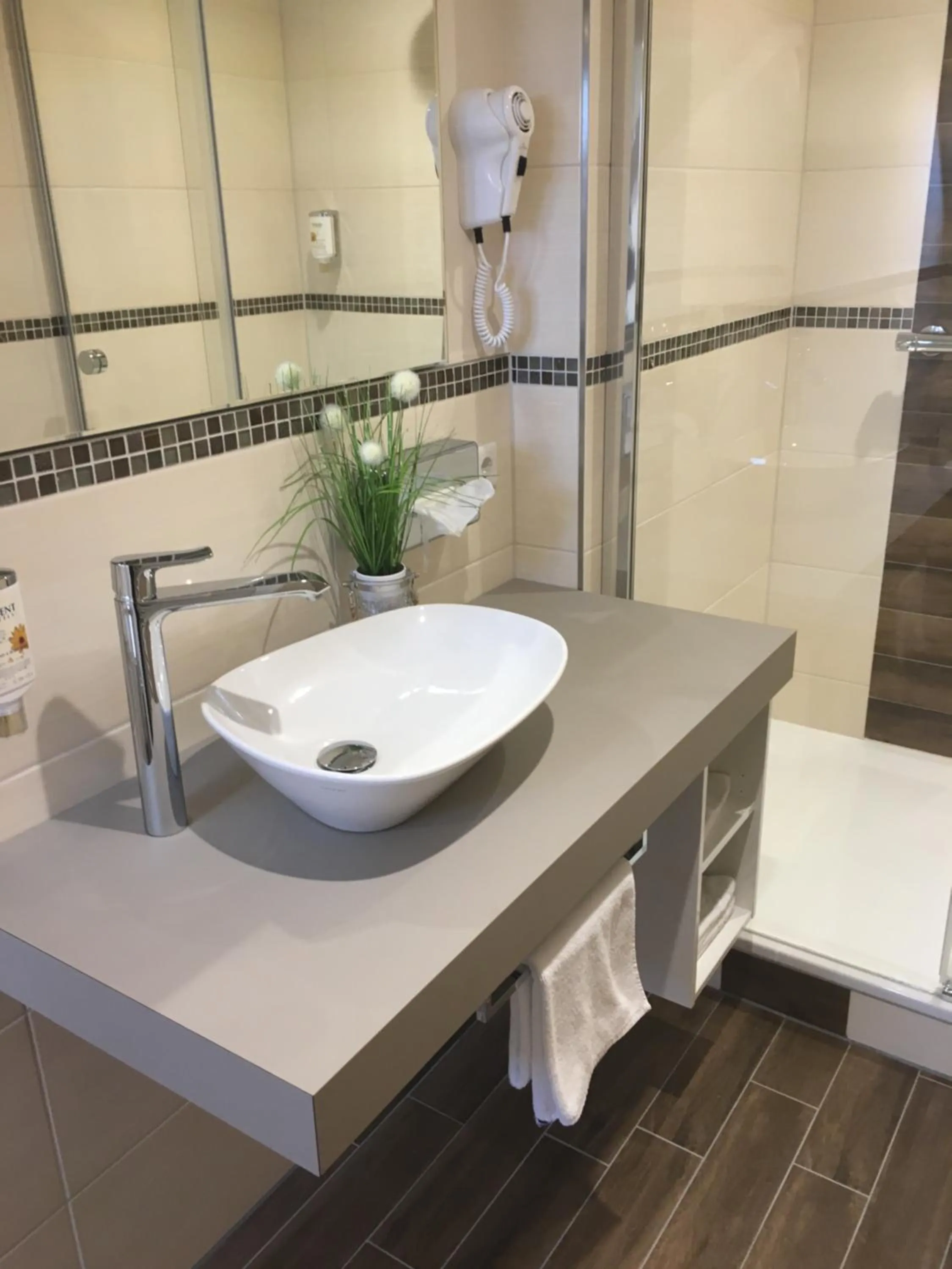 Bathroom in Akzent Hotel Köhler