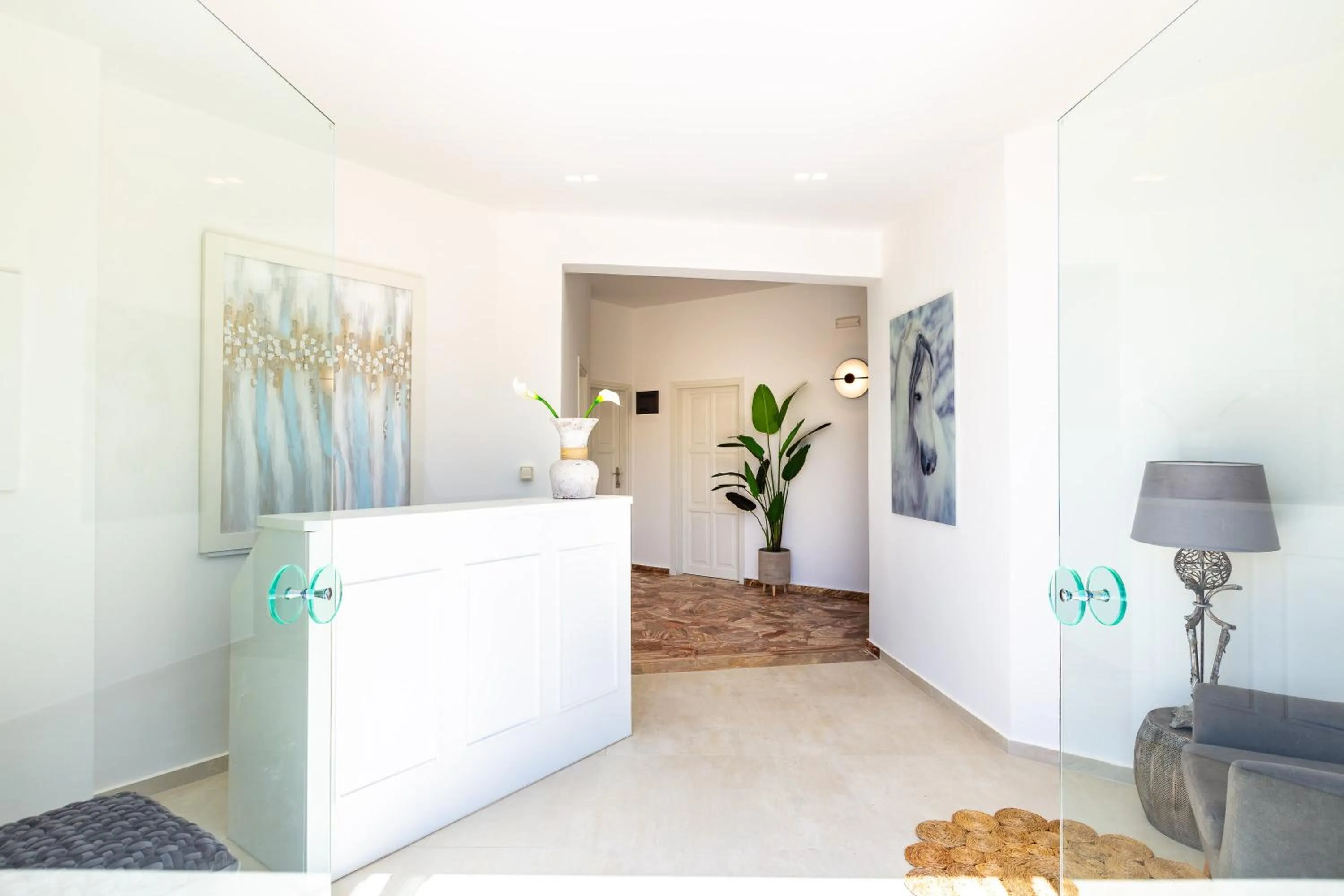 Lobby or reception in Pinelopi Beach Suites