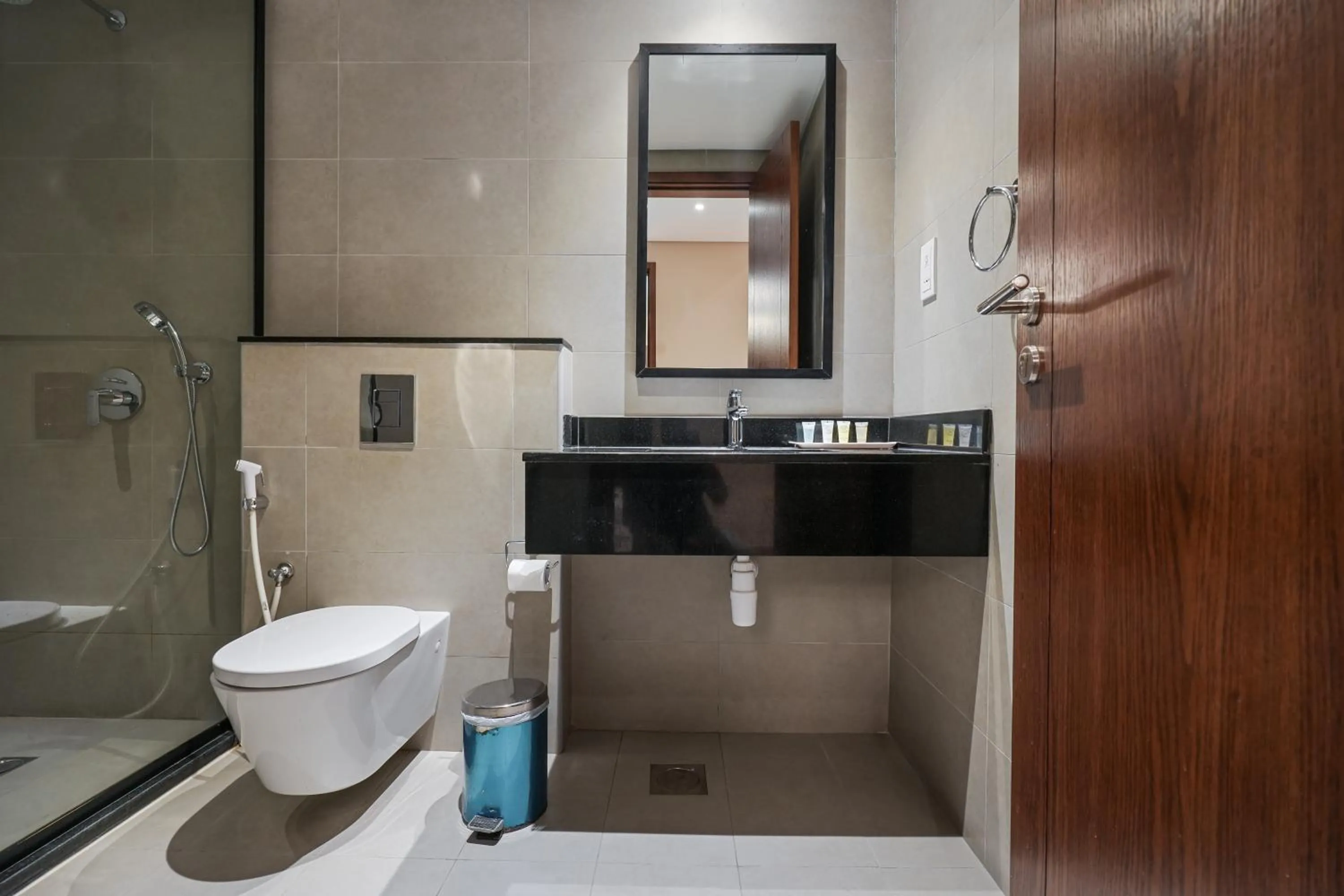 Shower in Eden Garden Hotel Apartment