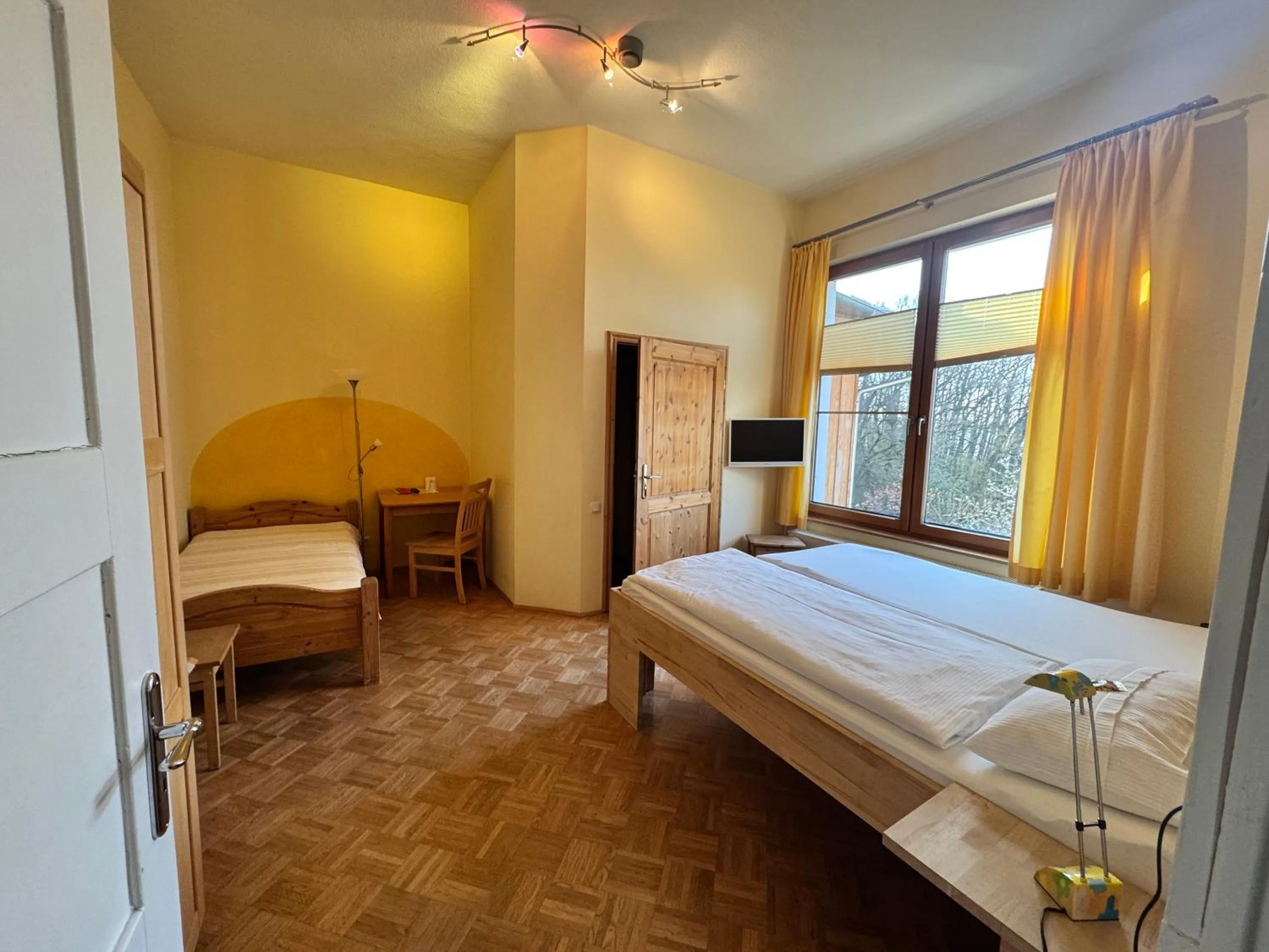 Photo of the whole room, Bed in Hotel Grünwald