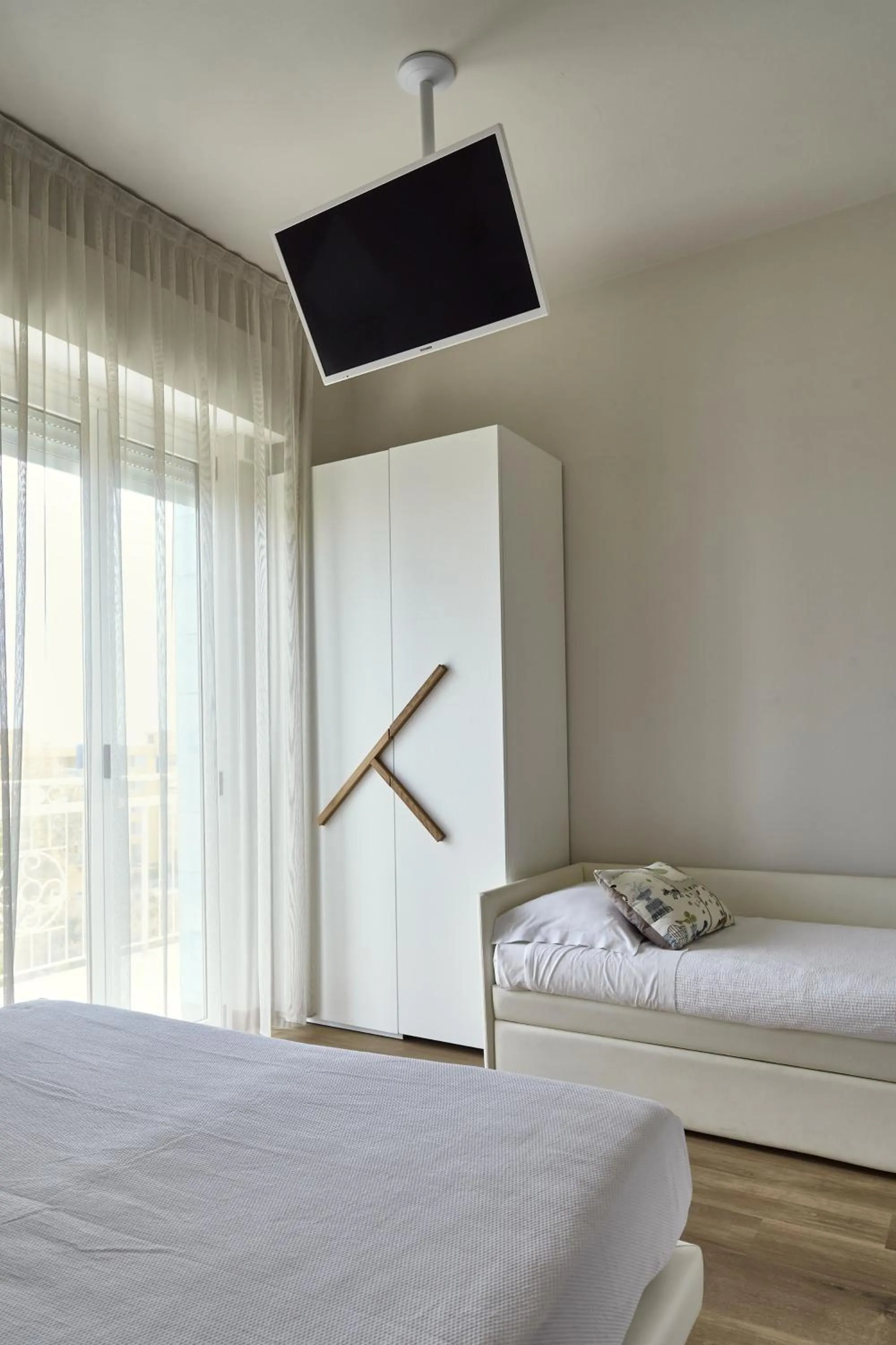 Bed in Hotel La Fenice