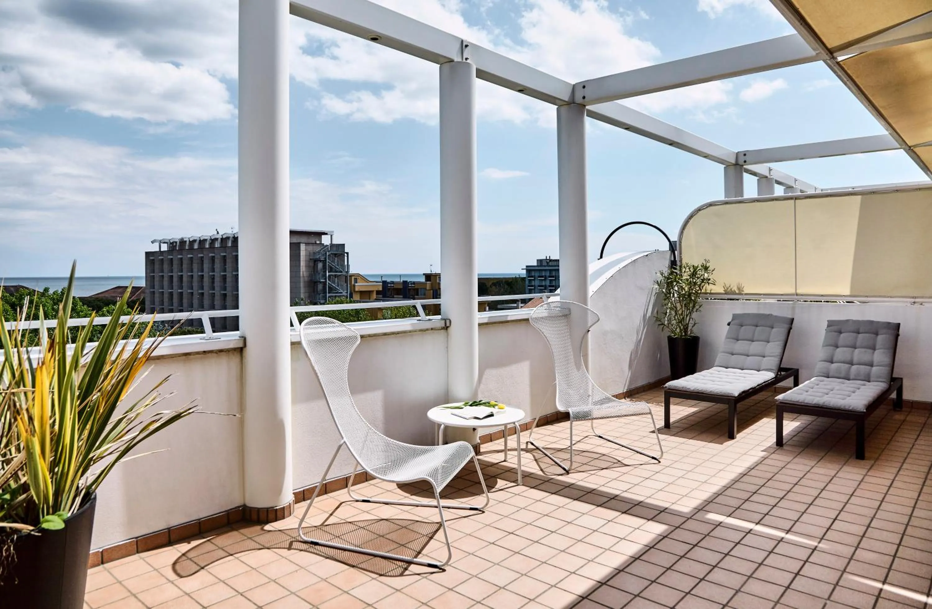 Balcony/Terrace in Hotel La Fenice