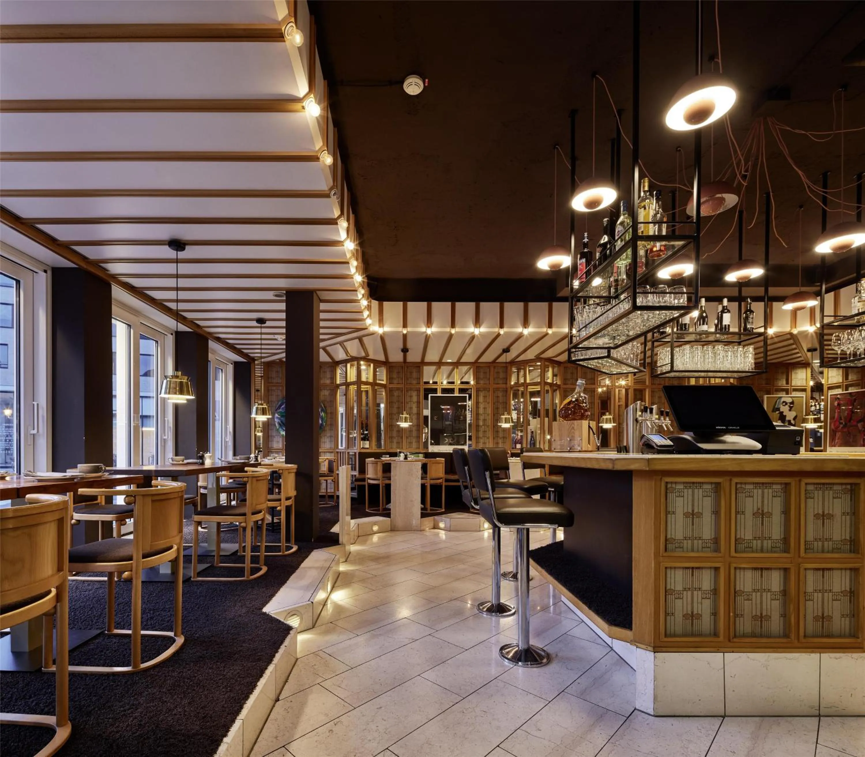 Lobby or reception in Central Hotel Münster