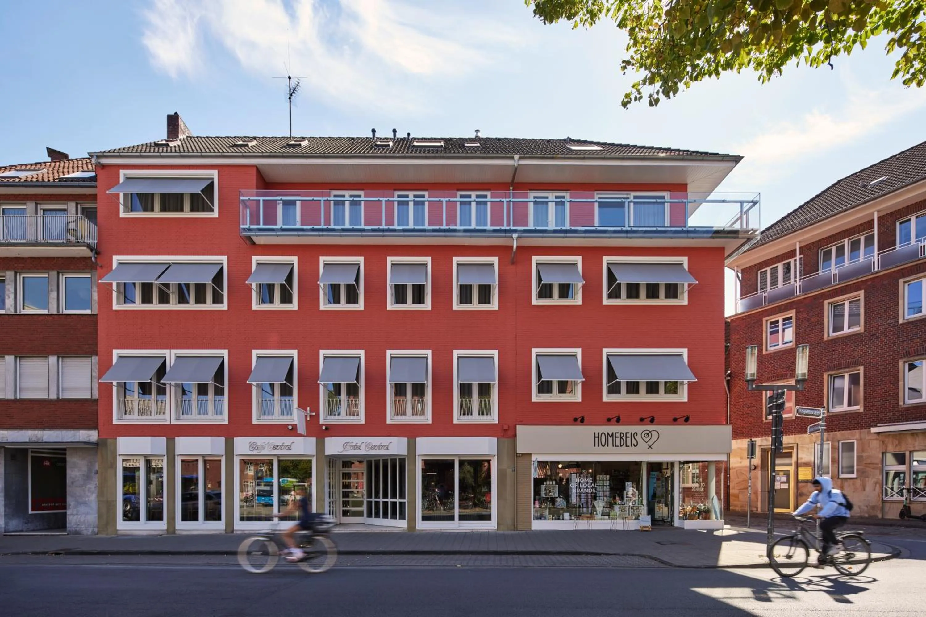 Property building in Central Hotel Münster