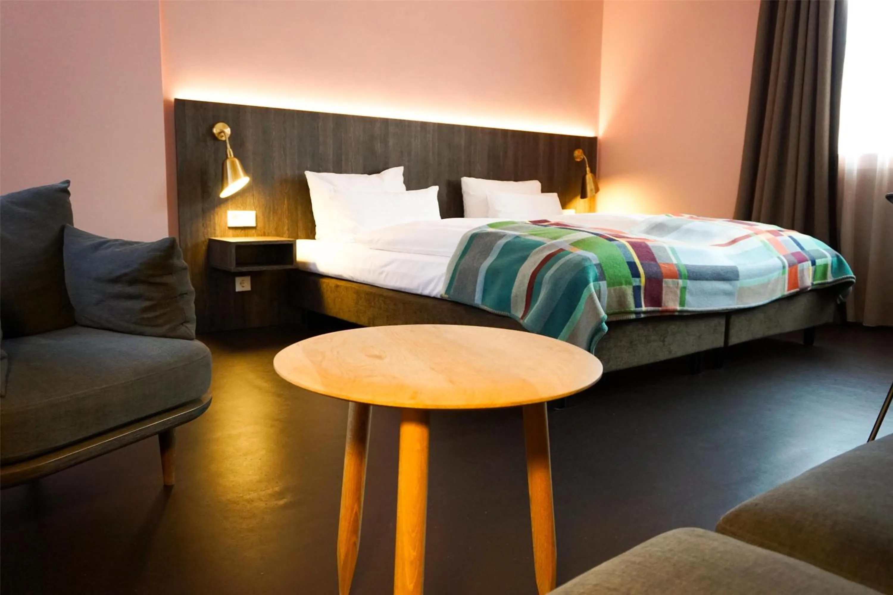 Bedroom, Bed in Central Hotel Münster