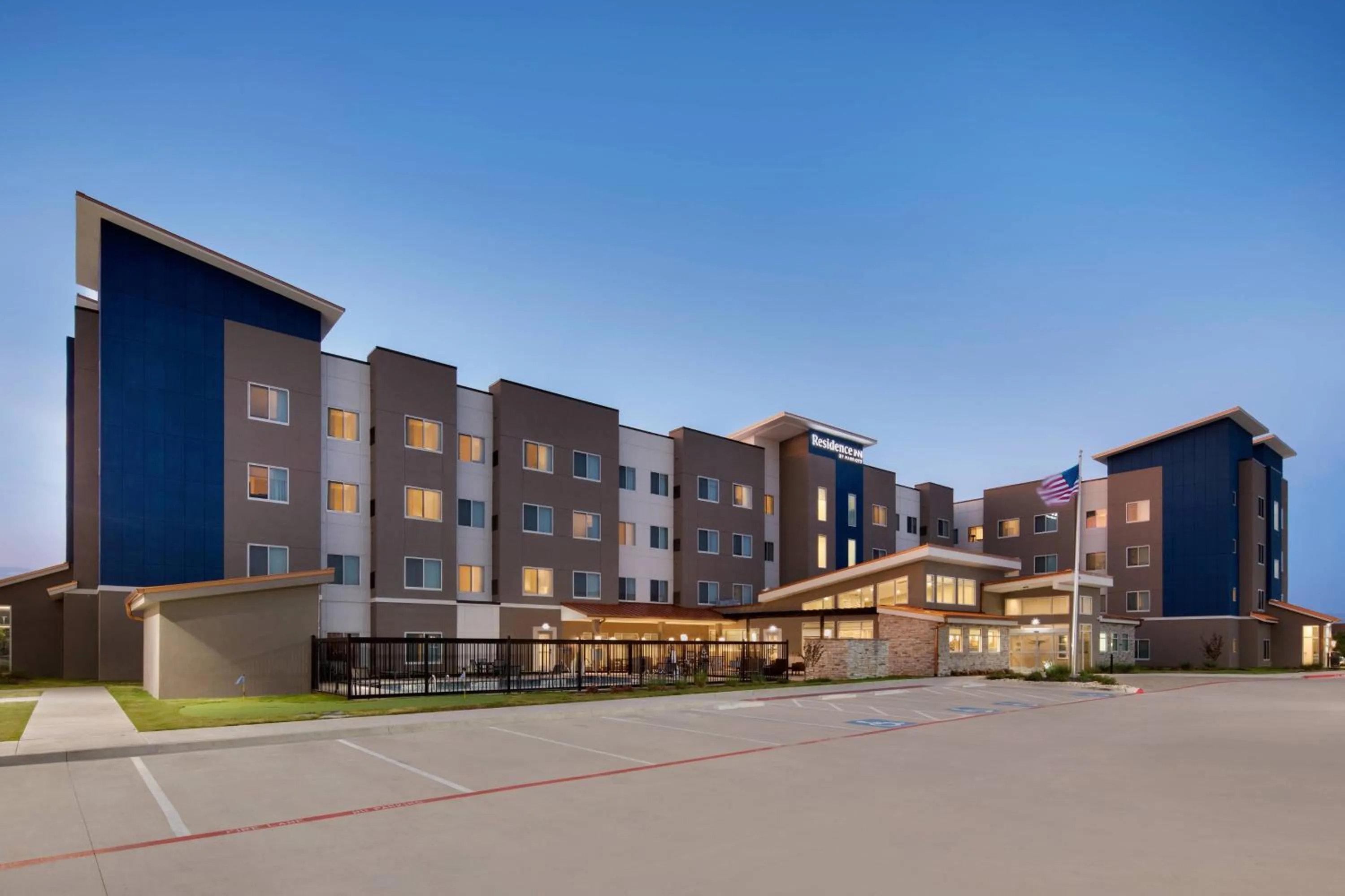 Property building in Residence Inn Waco South