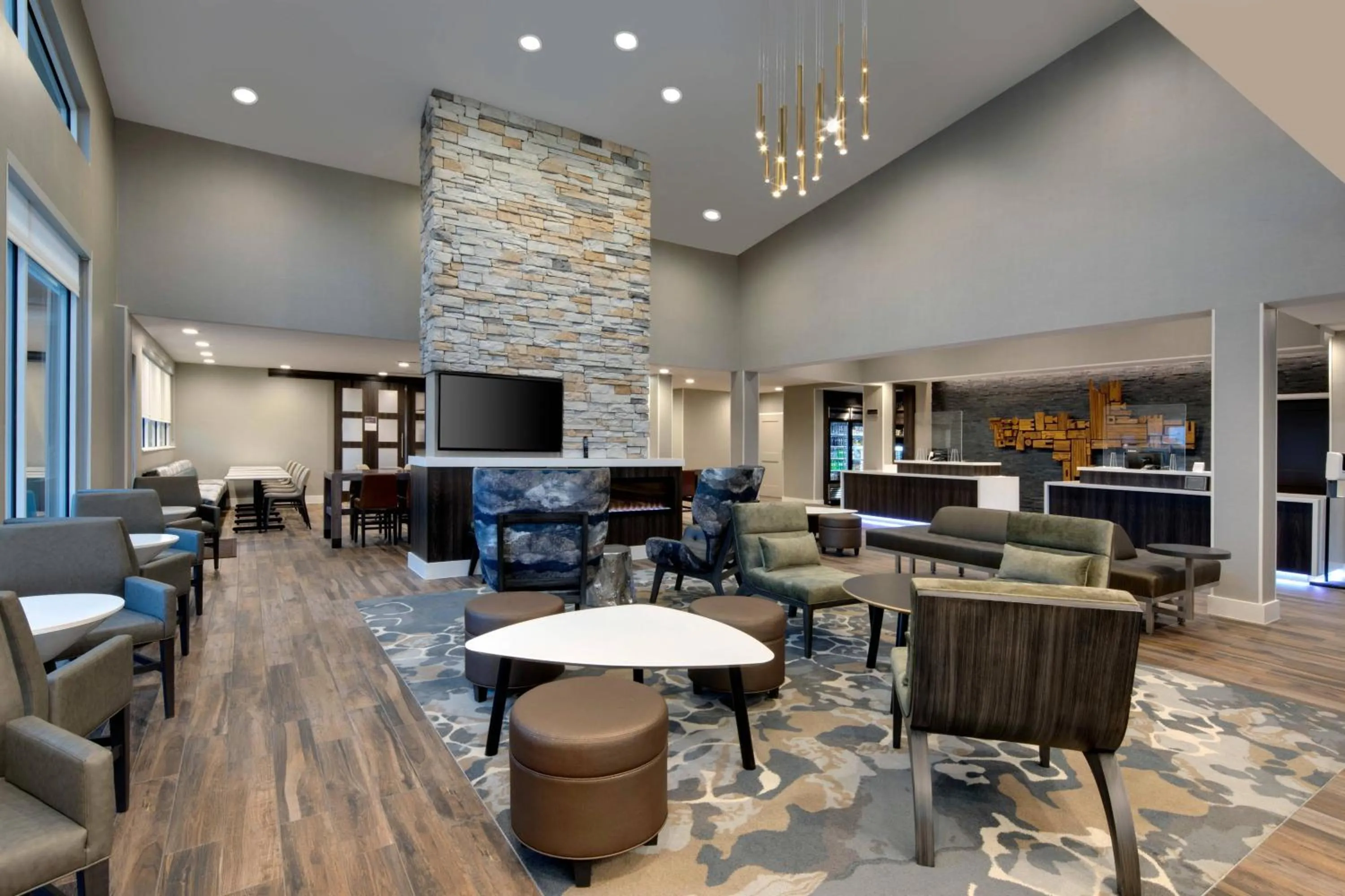 Lobby or reception in Residence Inn Waco South