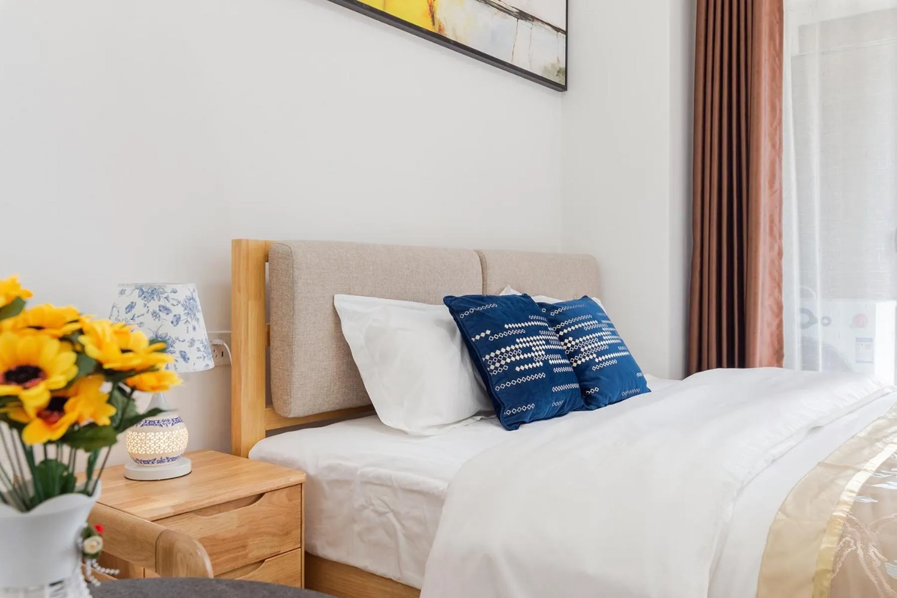 Bed in Foshan Laide Apartment