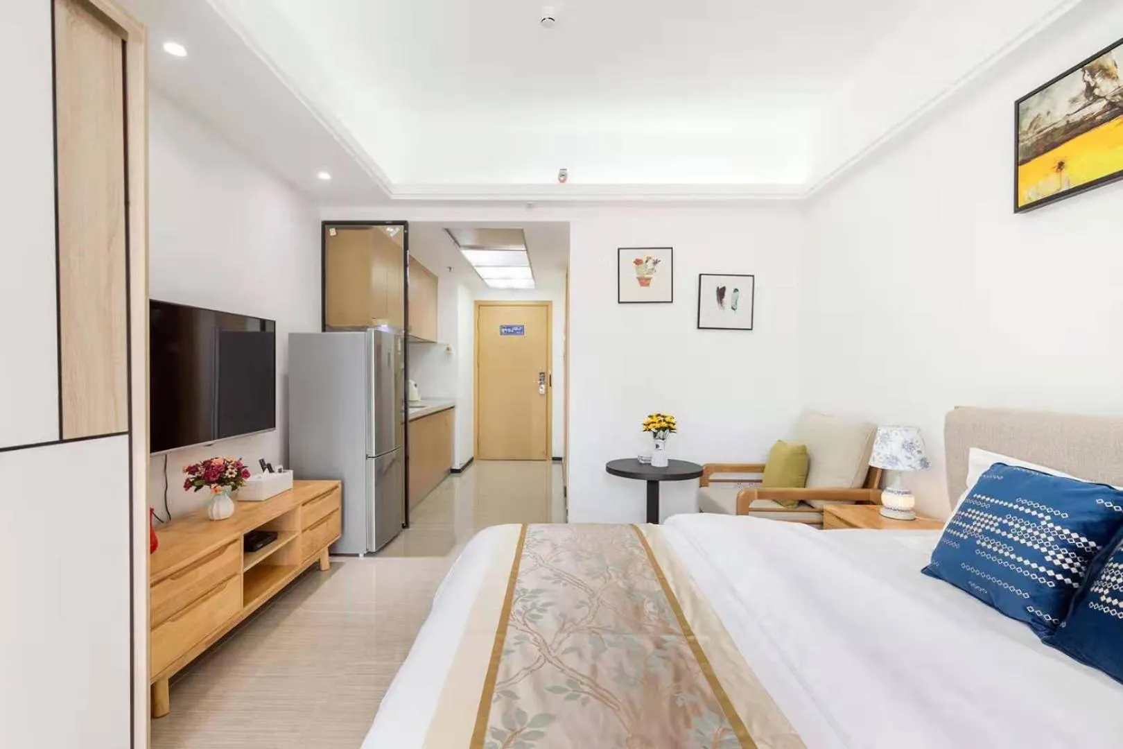 Bed in Foshan Laide Apartment